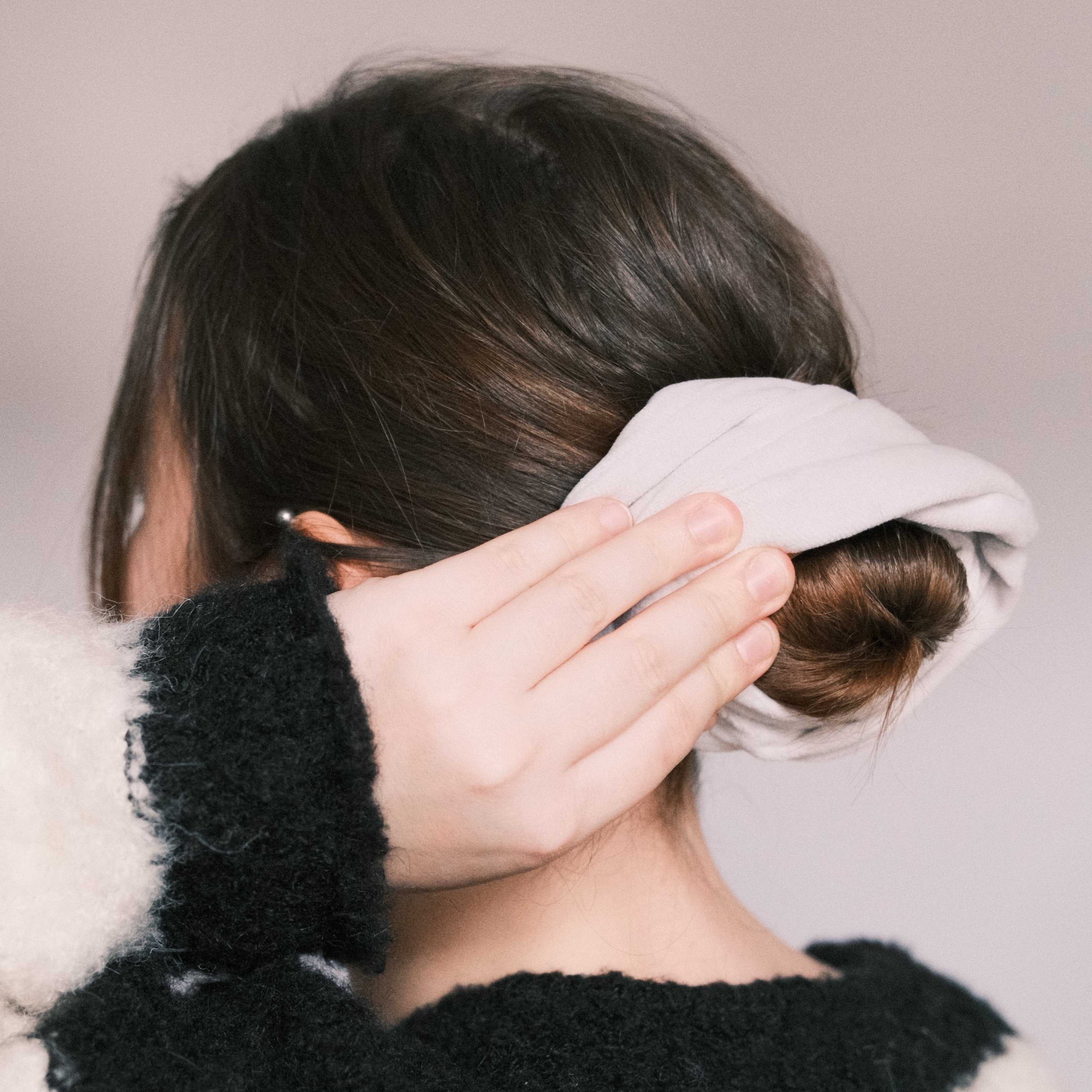 Dutti - Samt Hellgrau