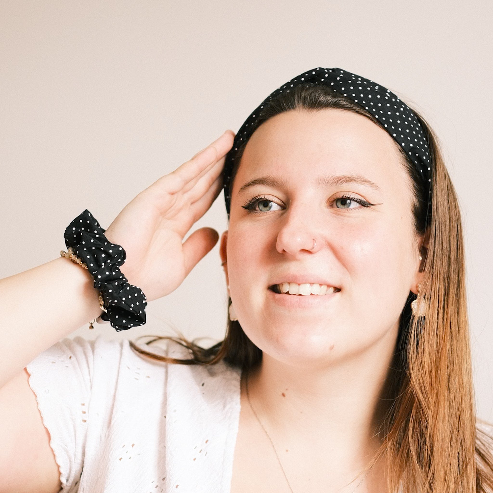 Viky - Polka Dots Mini Schwarz