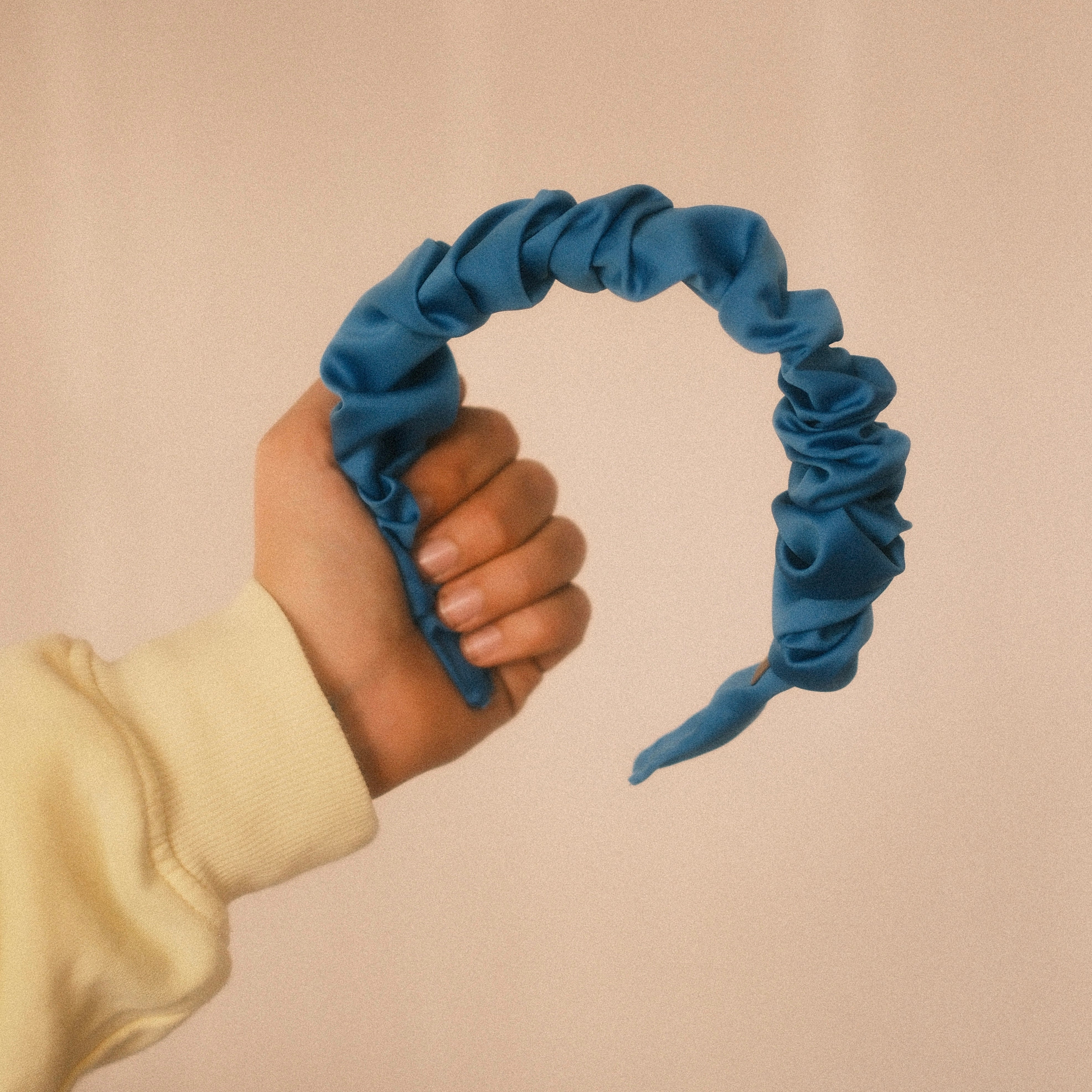 Ronja - Satin Mittelblau