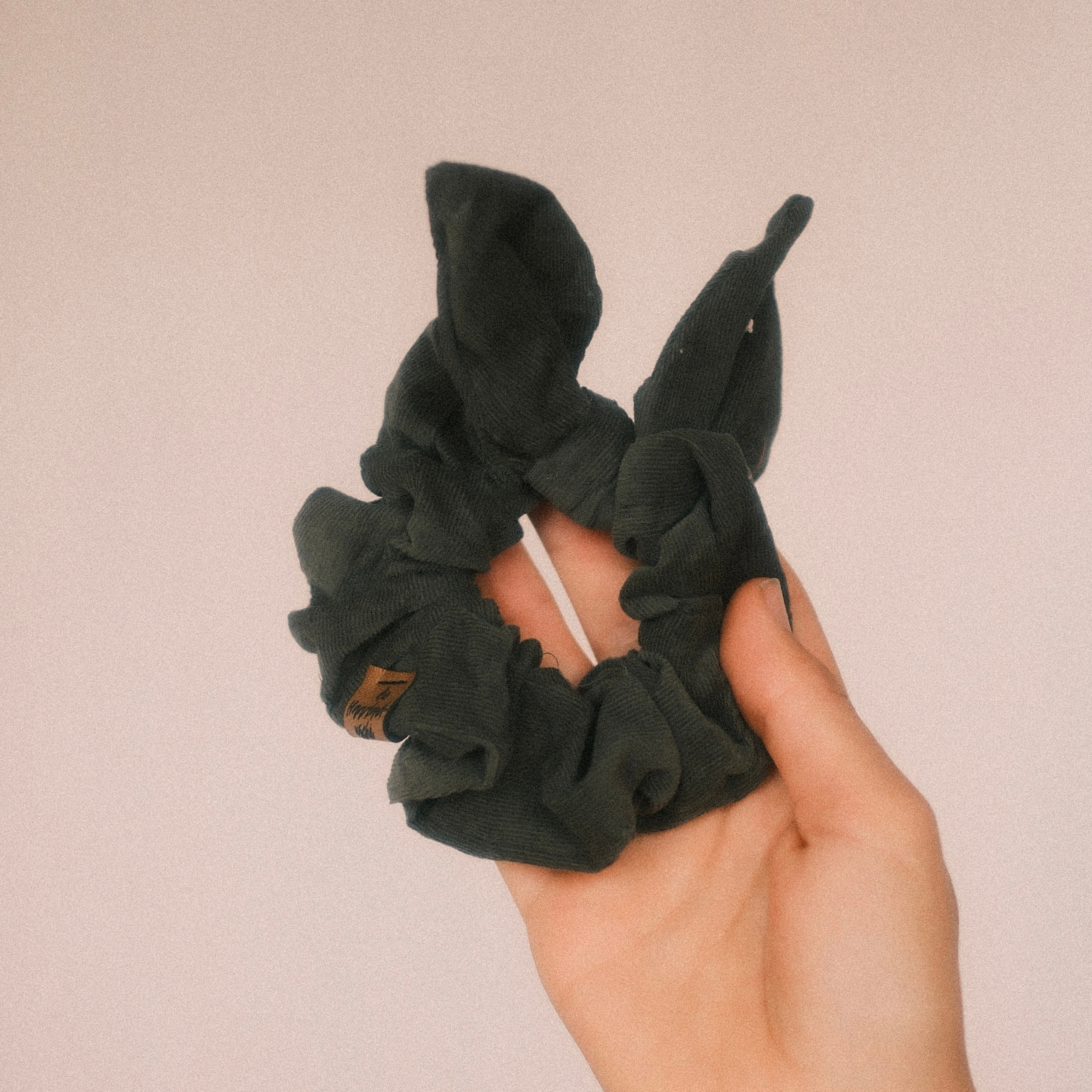 Scrunchie - Feincord Khaki