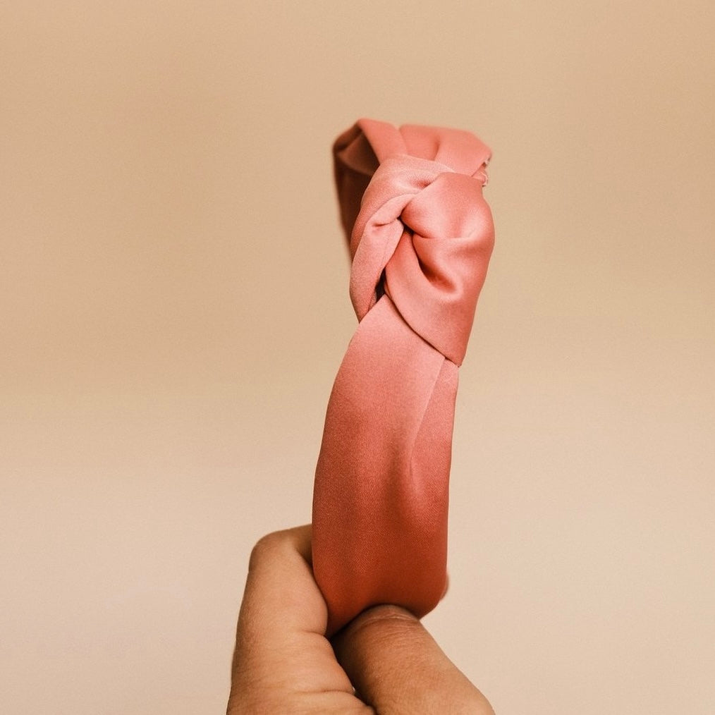 Rosalie - Apricot Satin