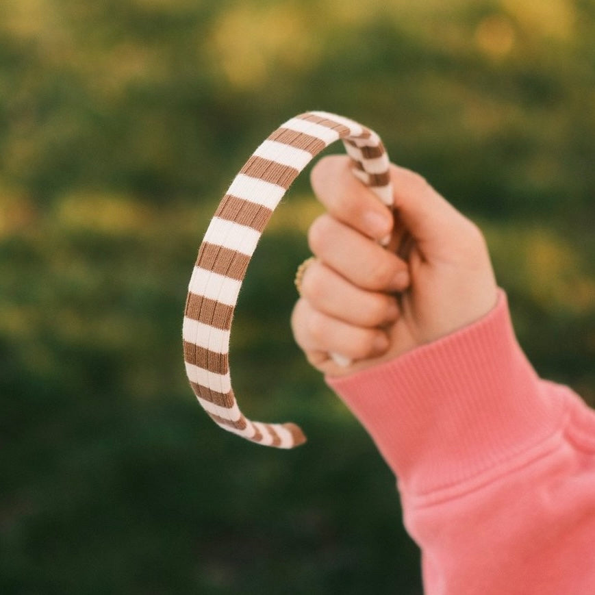 Anna - gestreift Braun