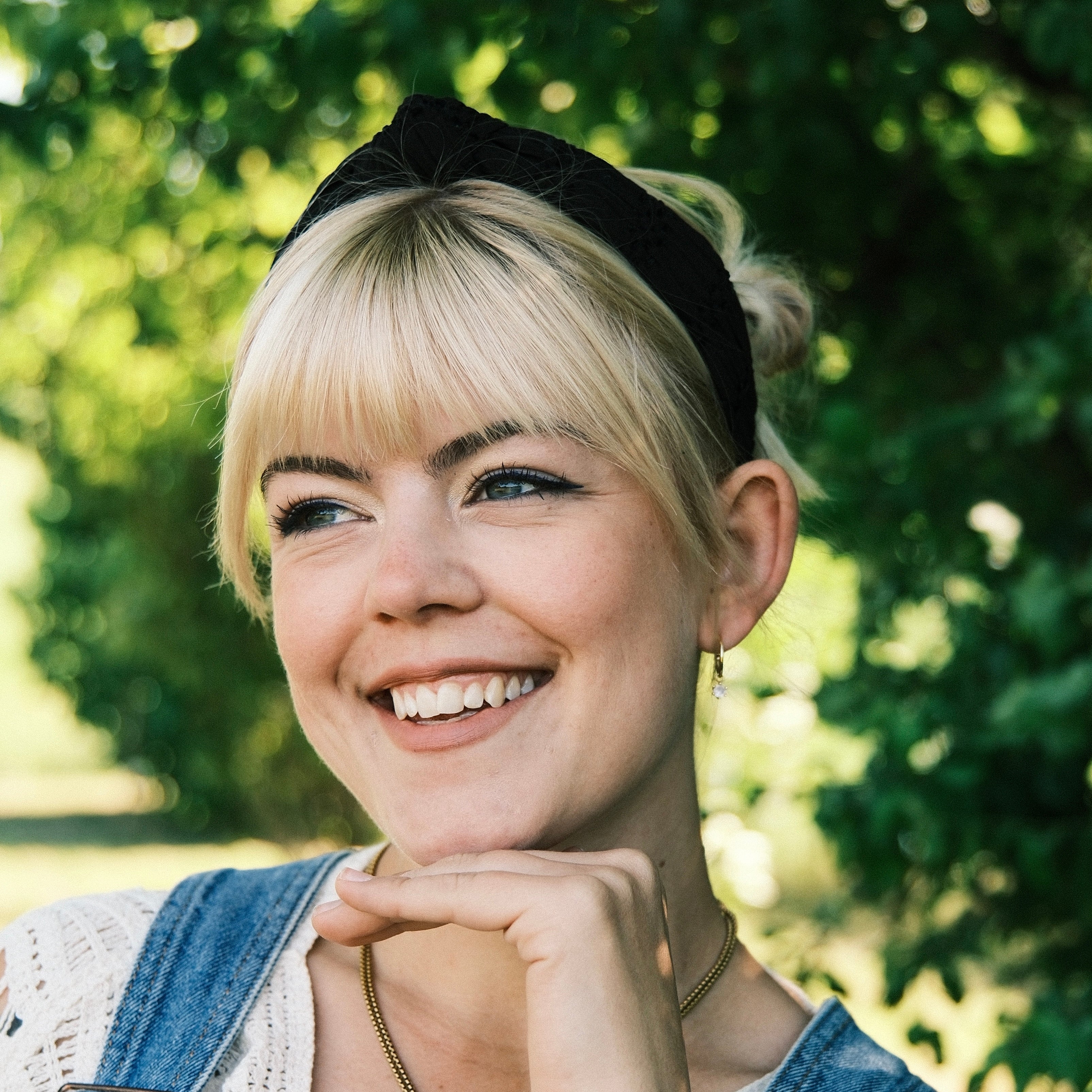 Lilly - gerafft schwarz