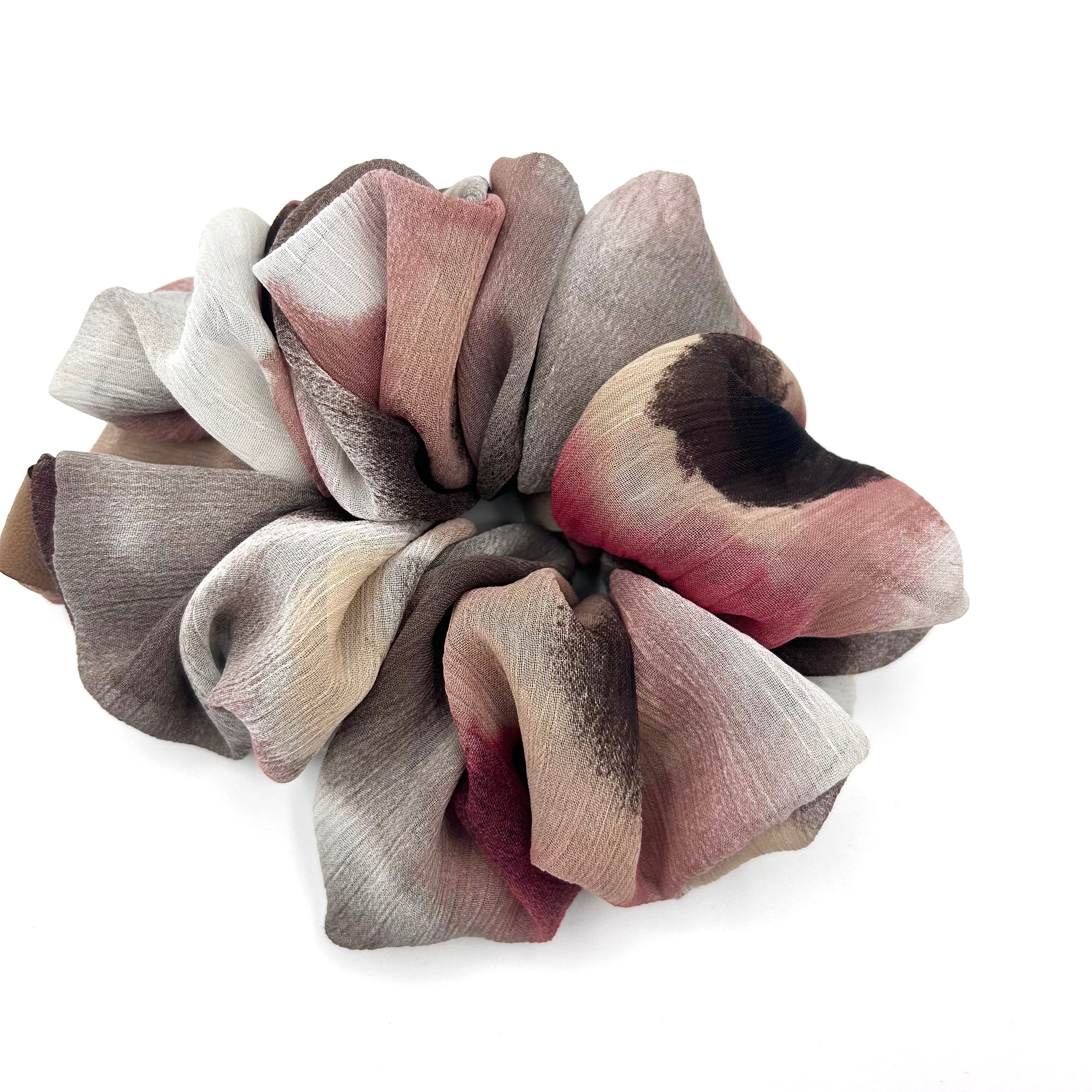 Big Scrunchie - Herbst Aquarell
