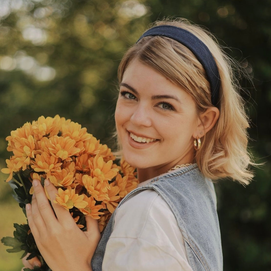 Isa Jeans dunkel Haarreif