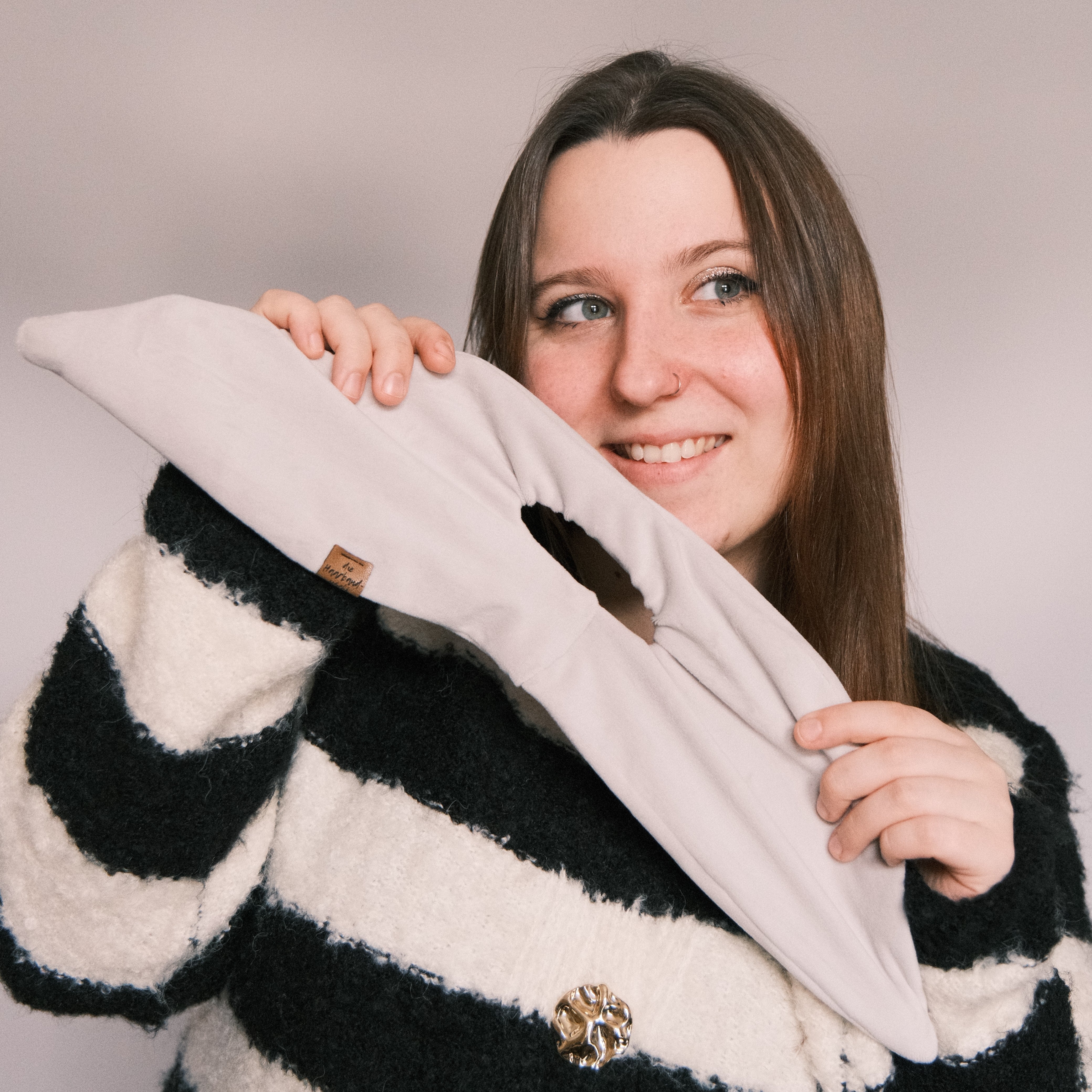 Dutti - Samt Hellgrau