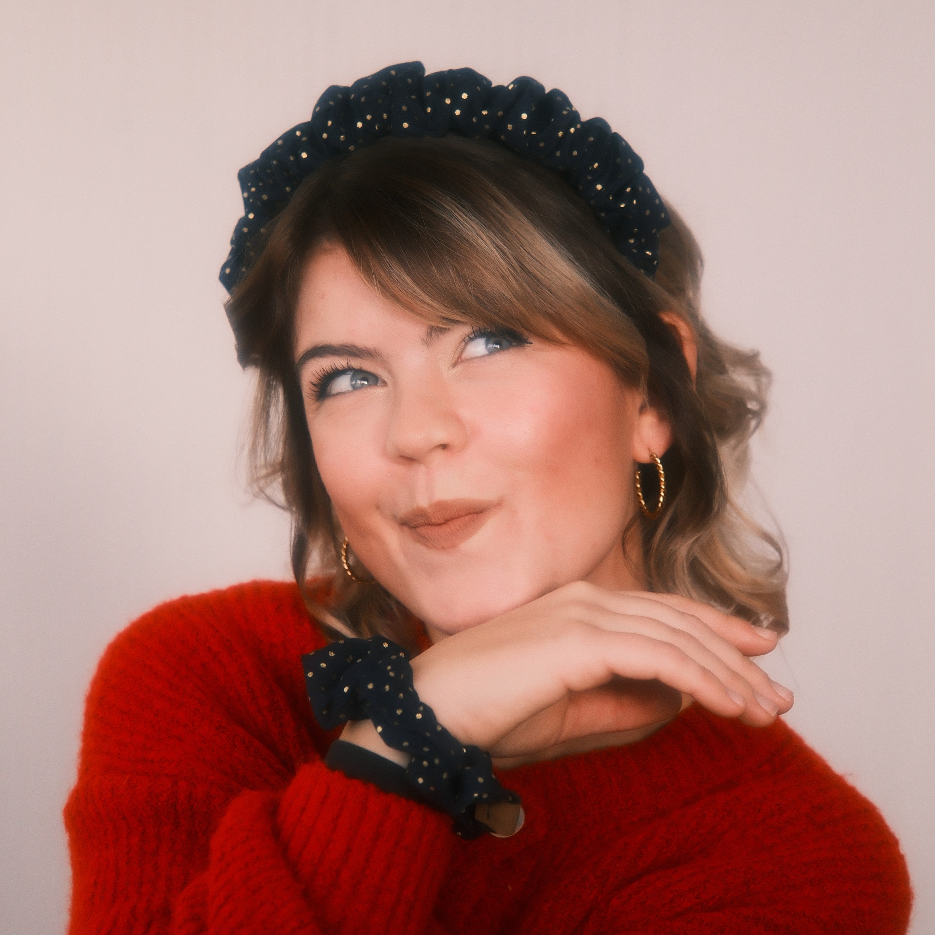 Ronja - Dots Dunkelblau