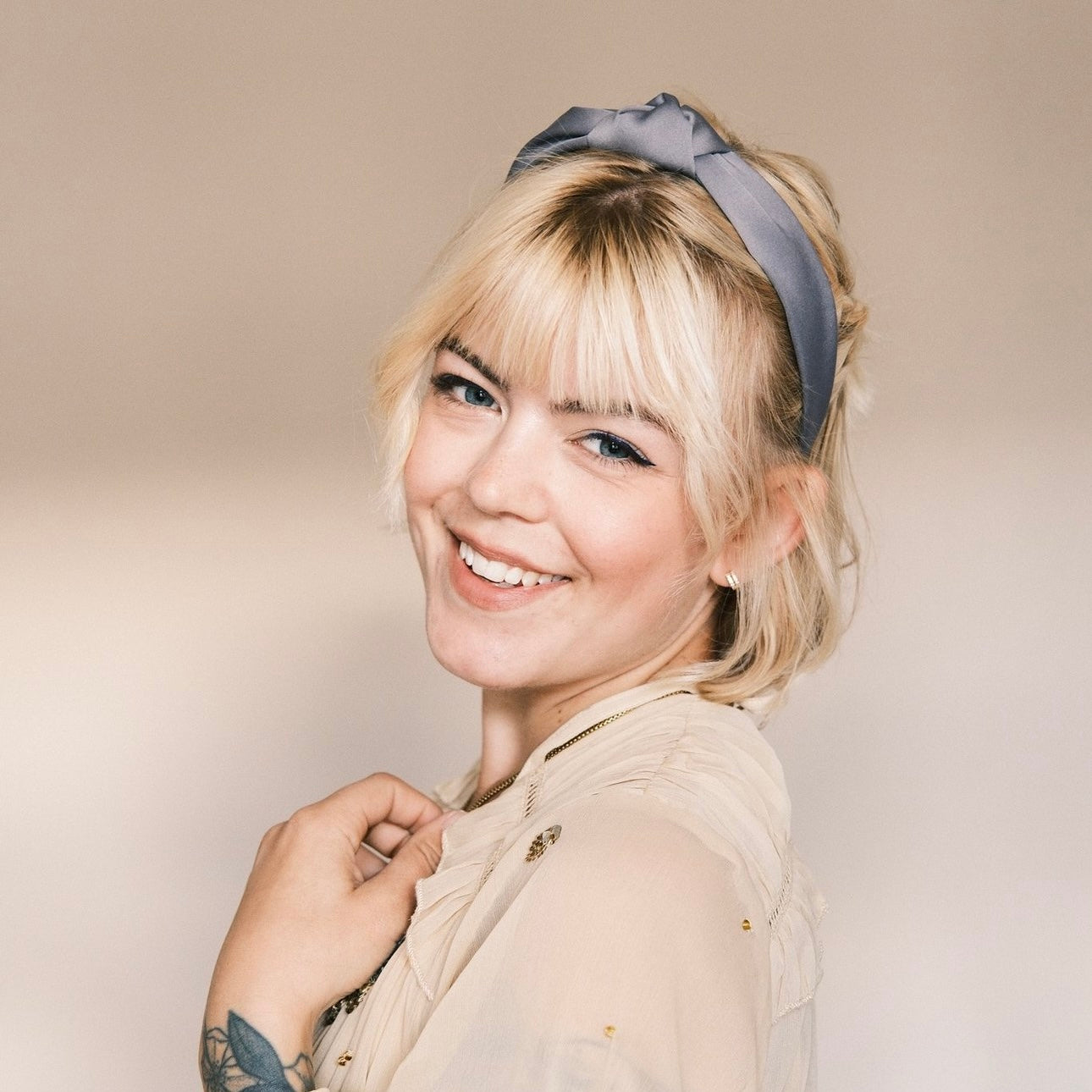 Rosalie - Grau Satin