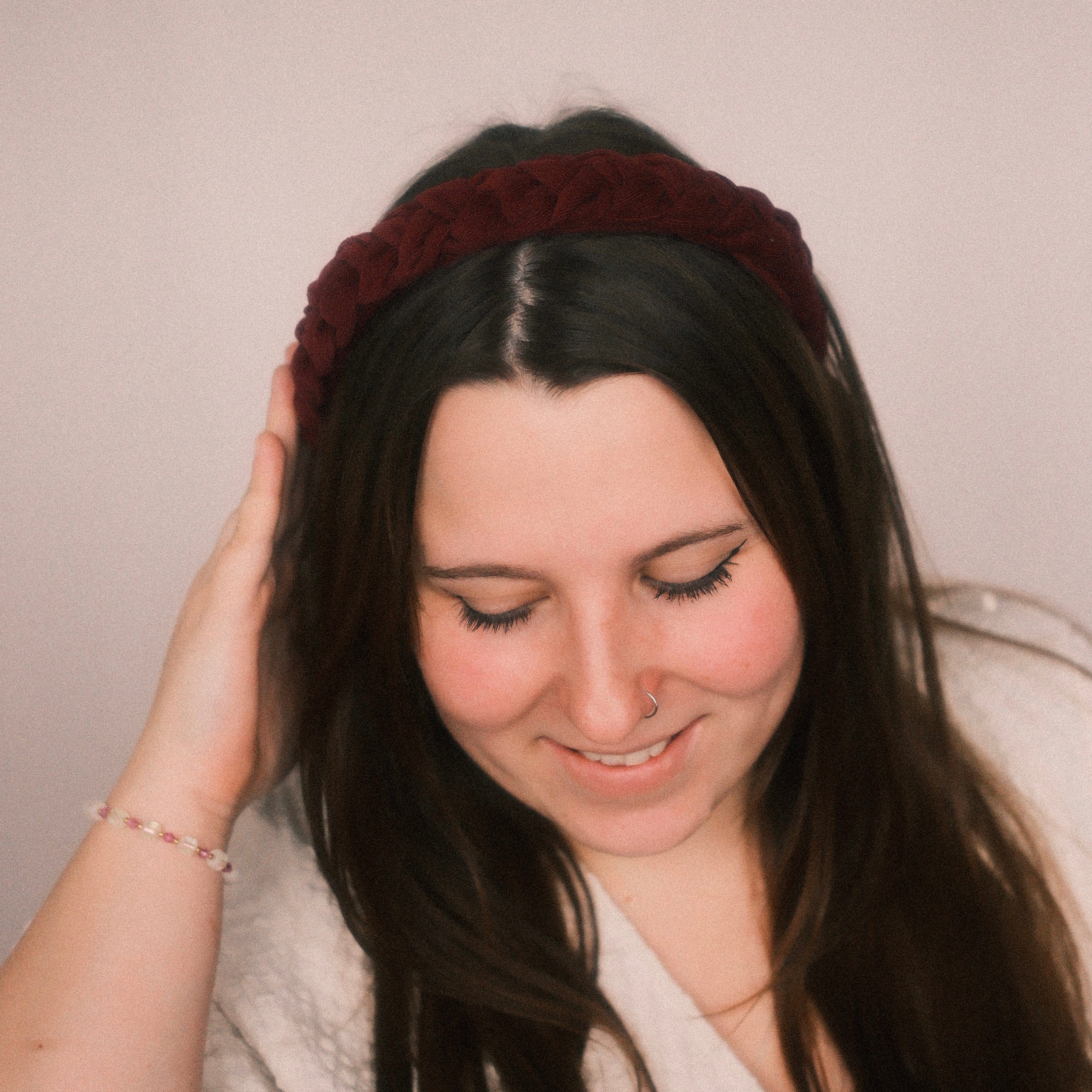 Hedda - Feincord Dunkelrot