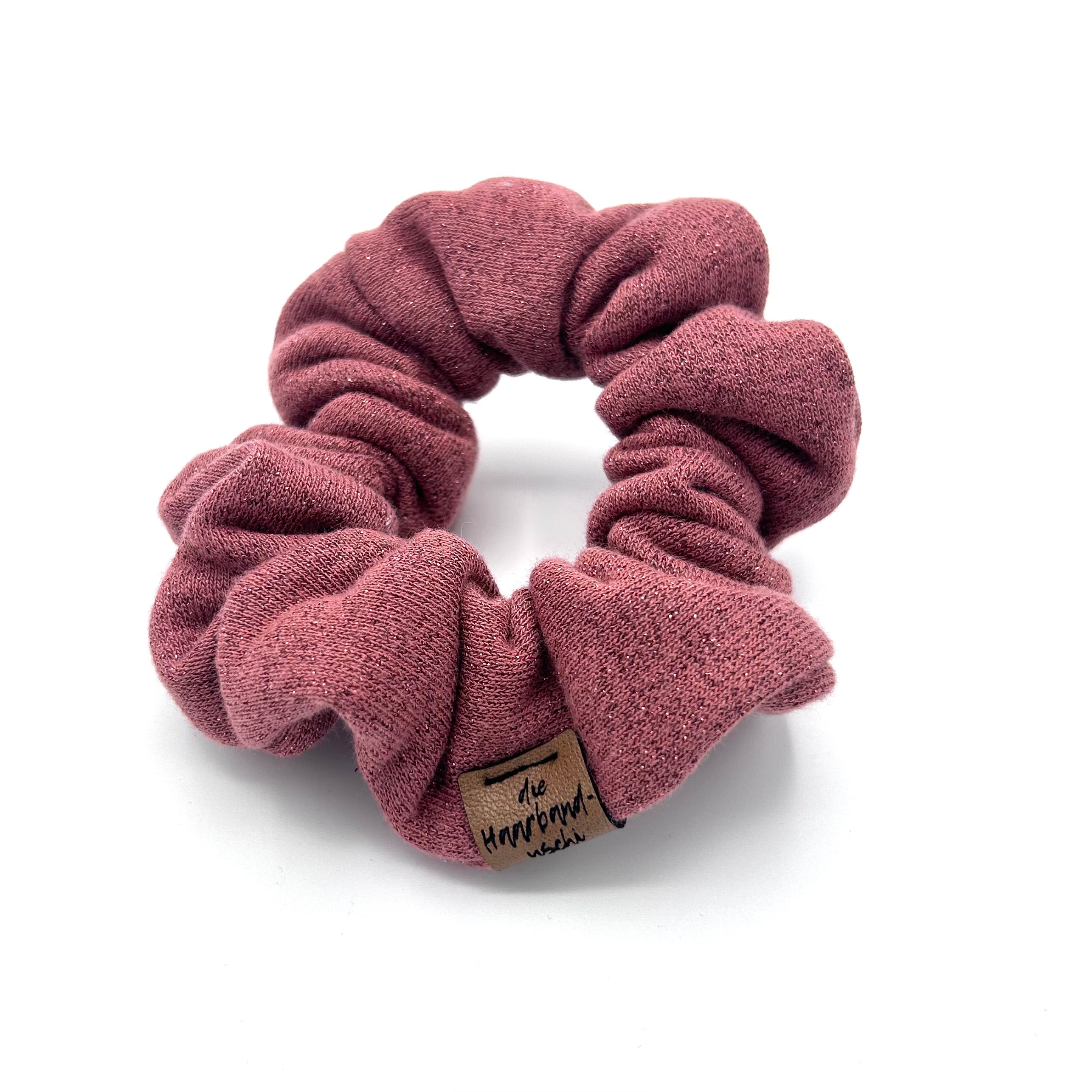 Scrunchie - Glitzer Rost