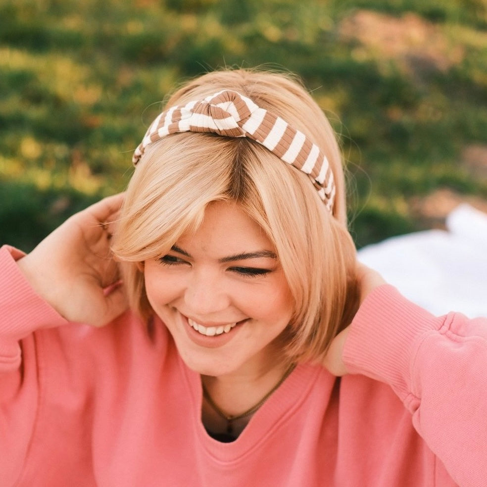 Lilly - gestreift Braun