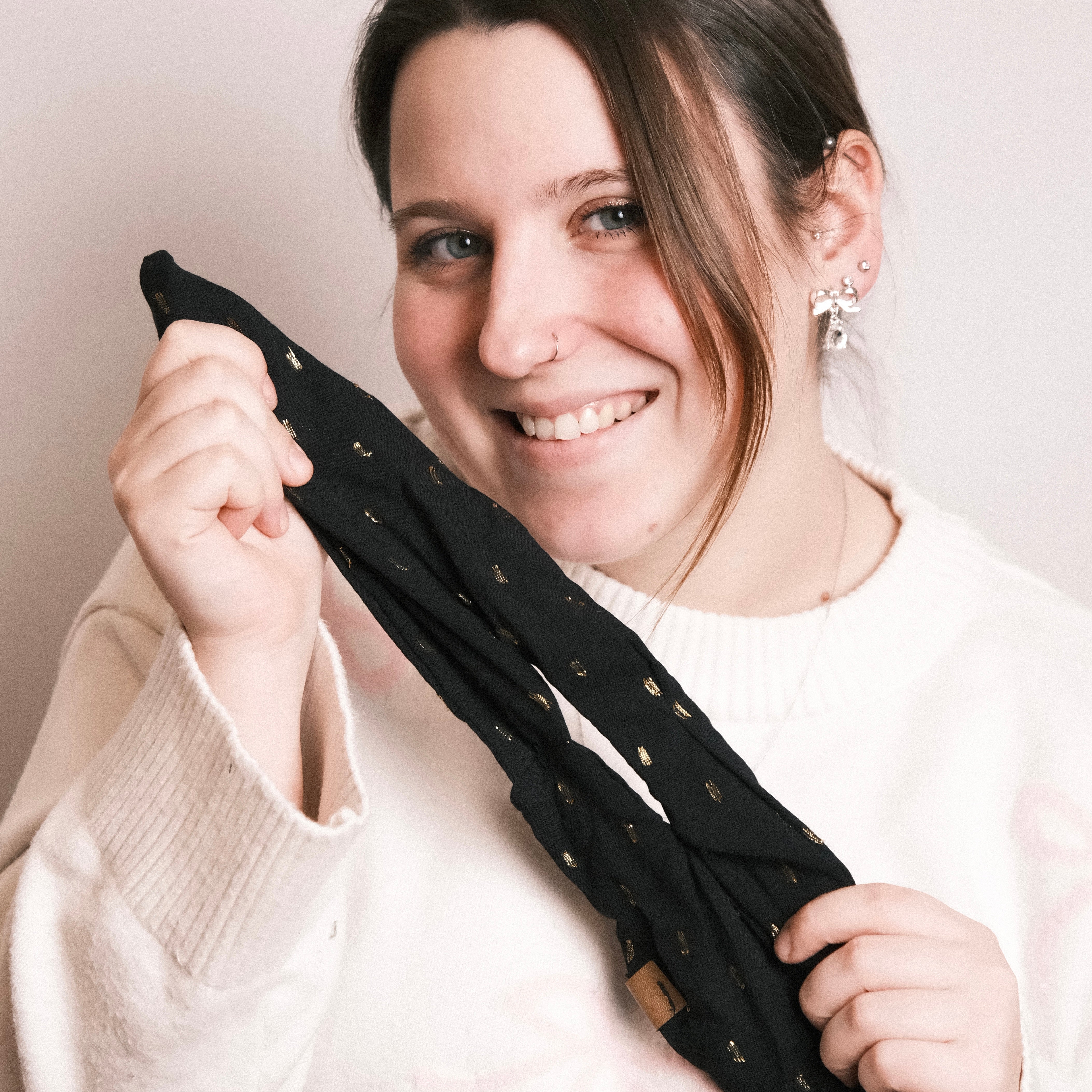 Dutti Sparkle Schwarz