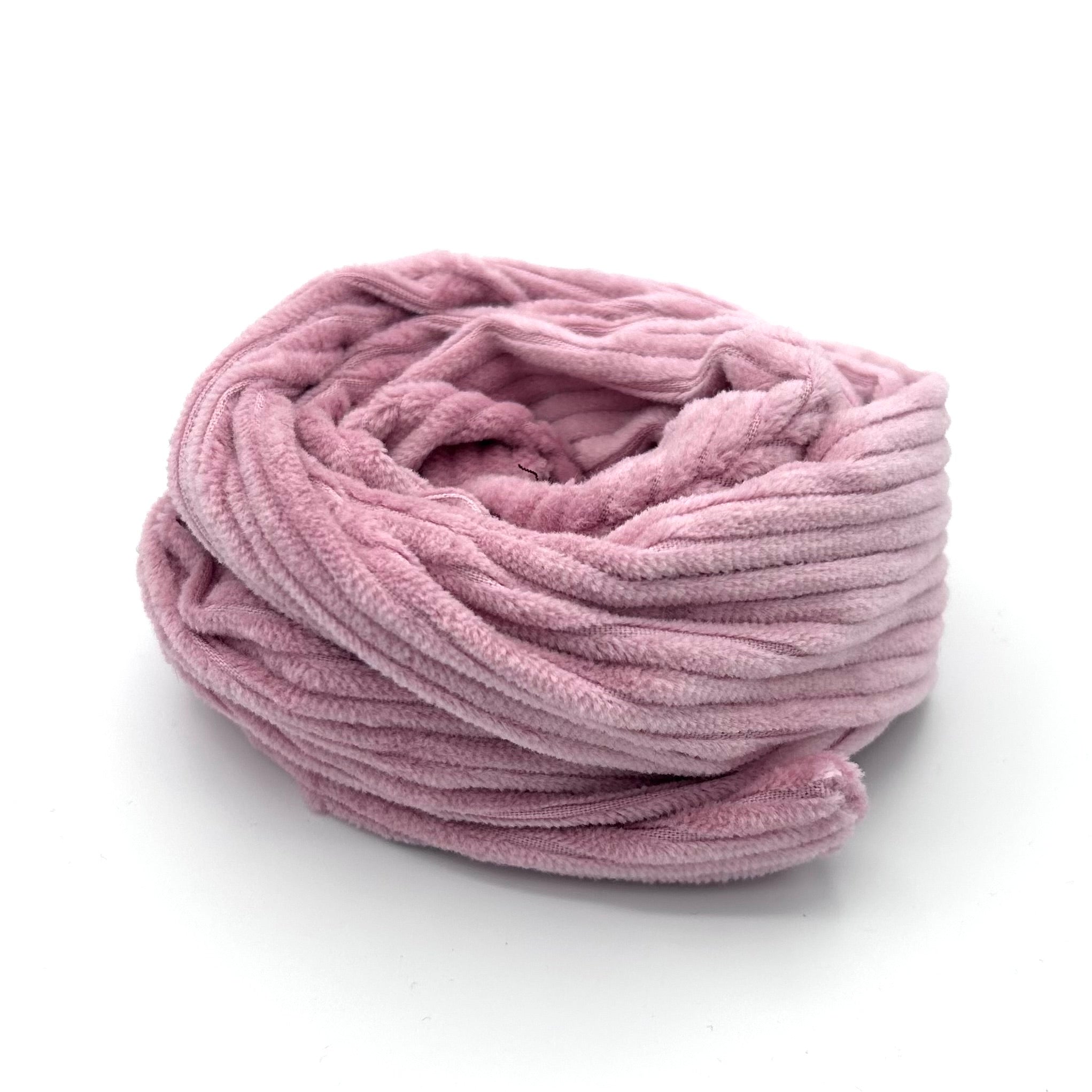 Drahthaarband schmal - Cord Rosa