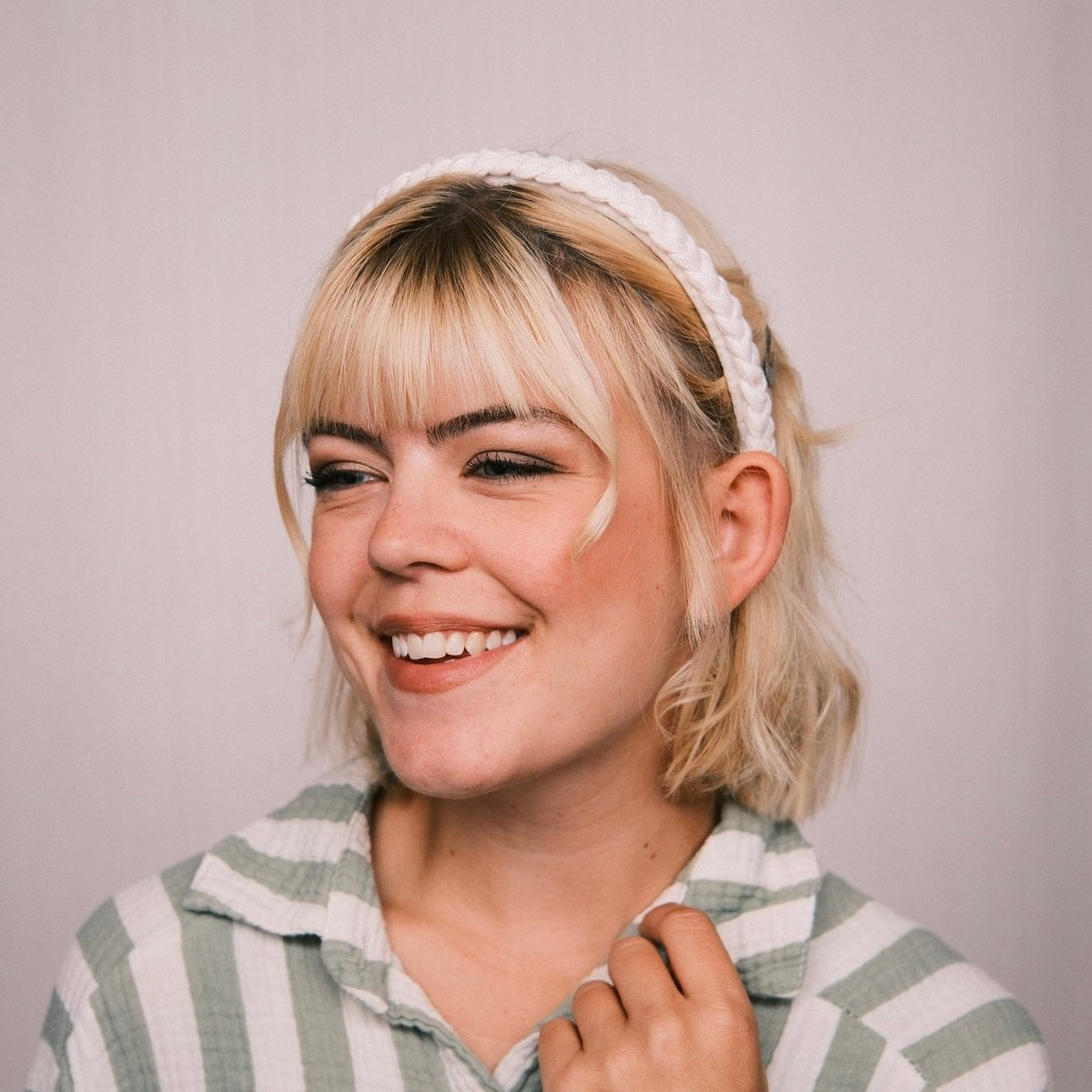 Leni - Glitzer weiß