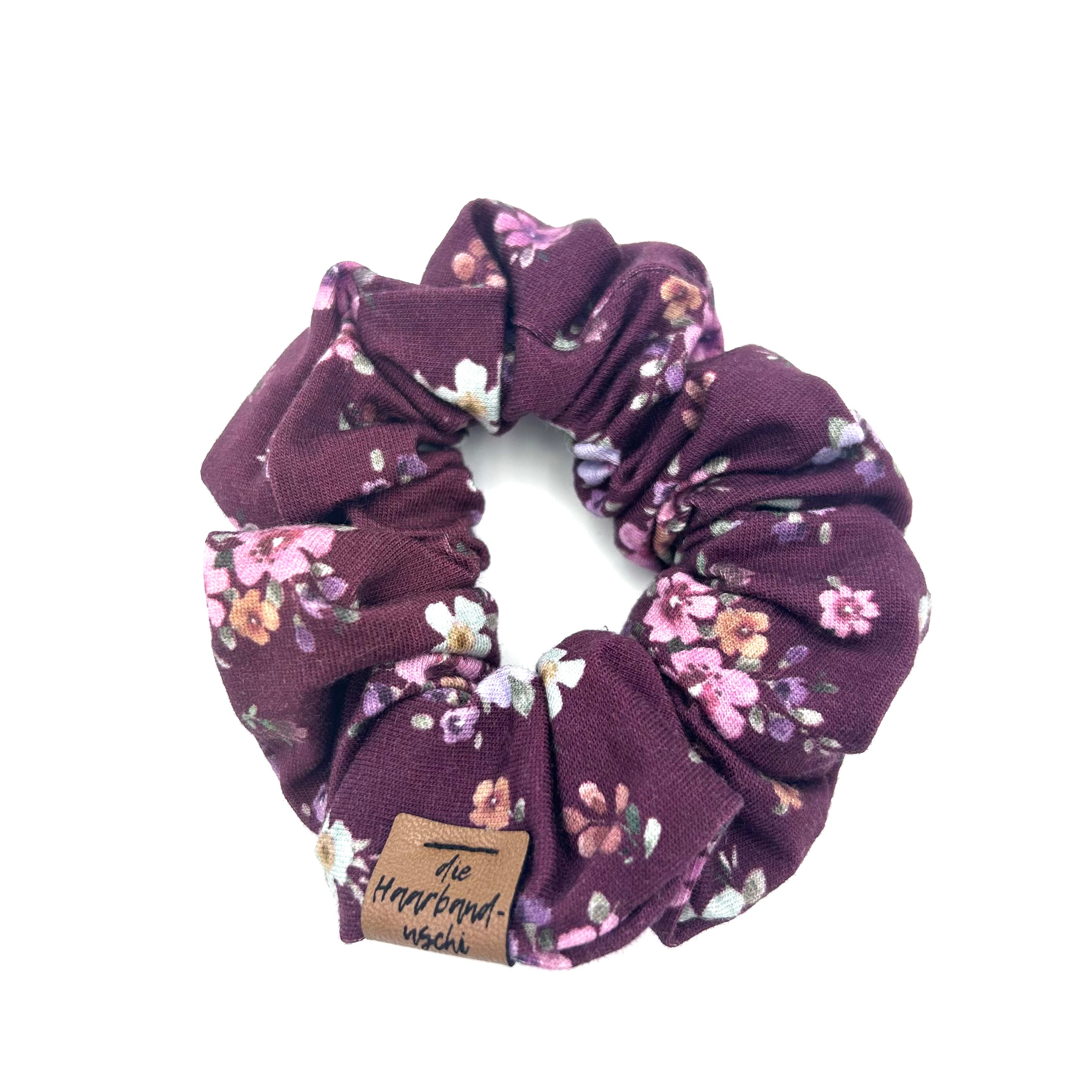 Scrunchie - Cottage Flower Berry