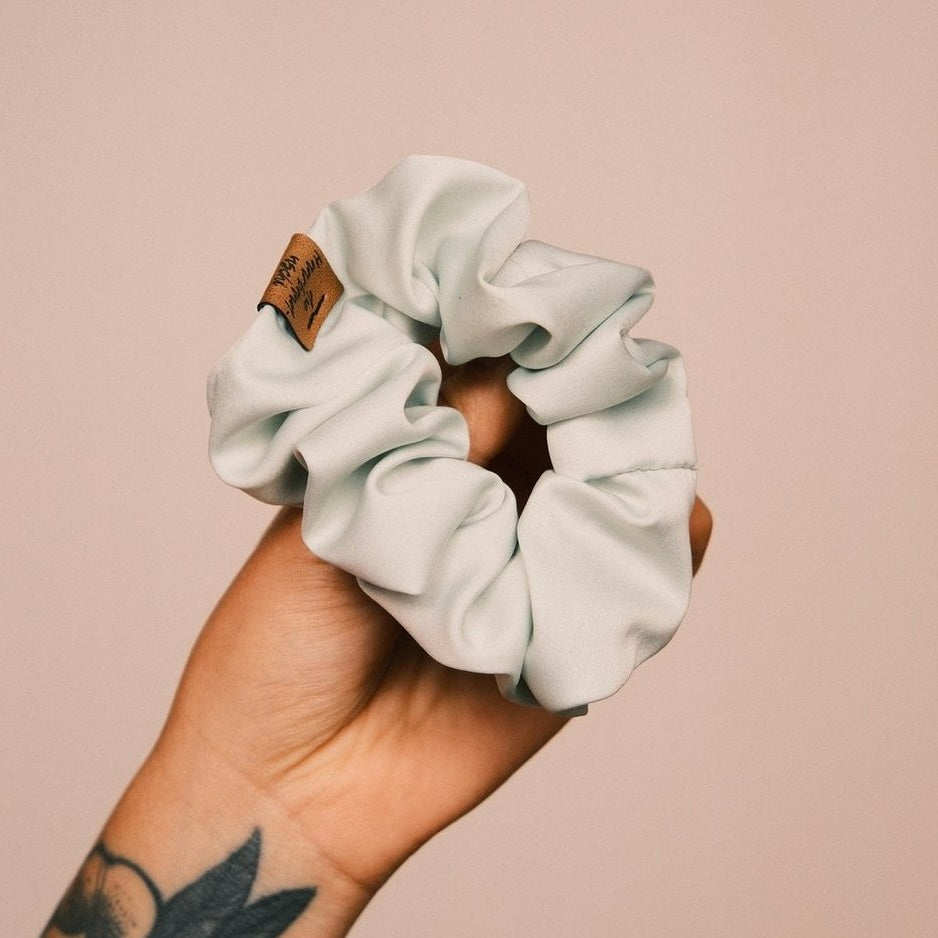 Scrunchie Satin Mint
