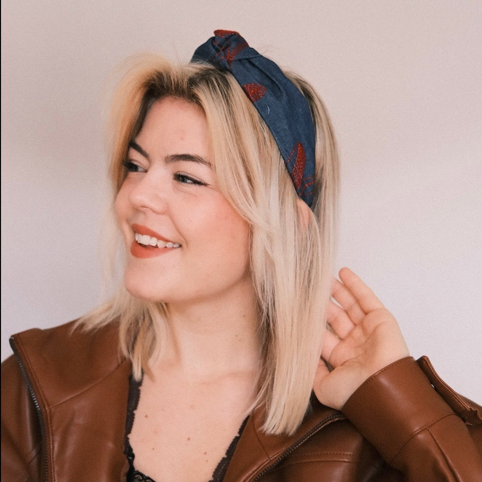 Leyla - Boho Jeans Rot