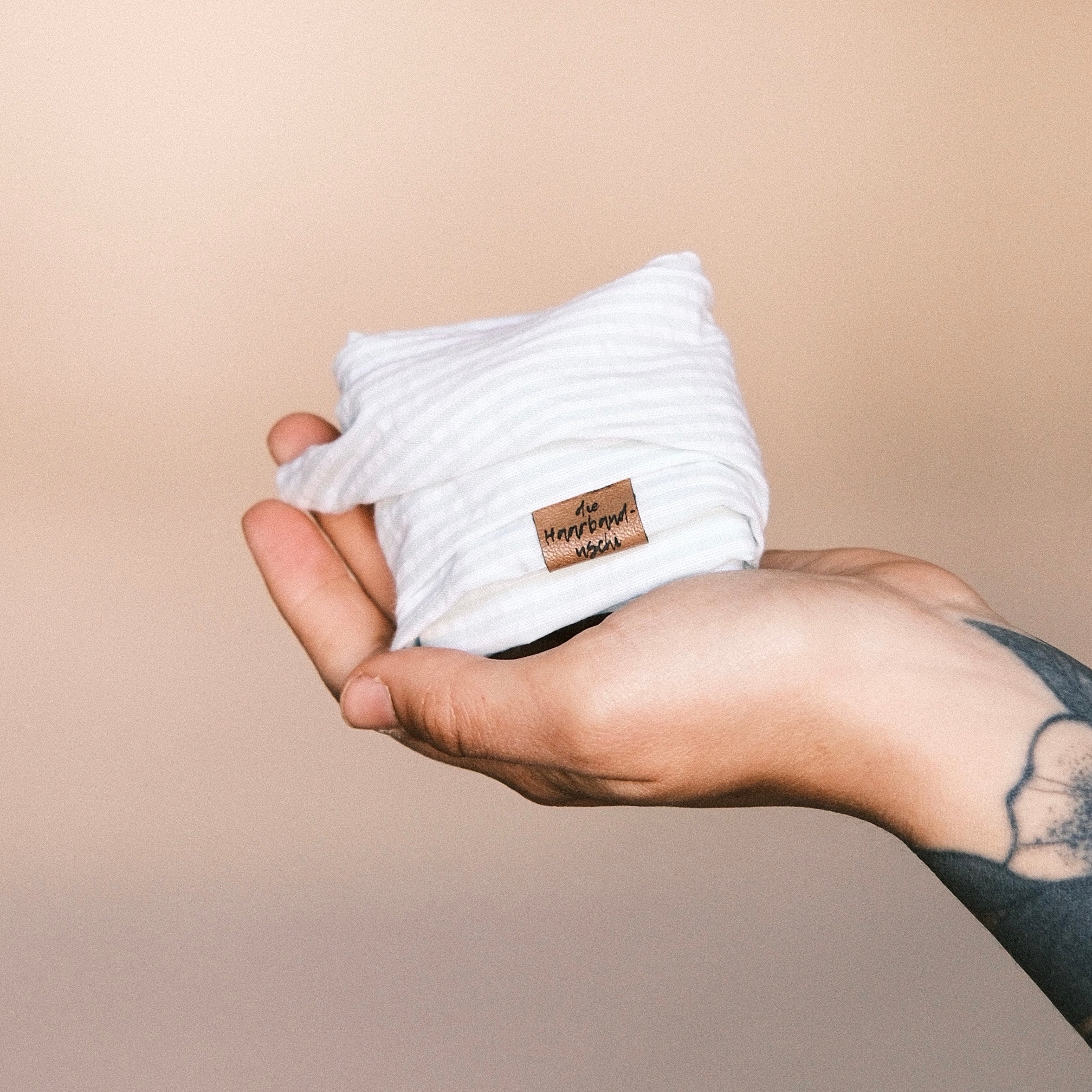 Drahthaarband gestreift Grün