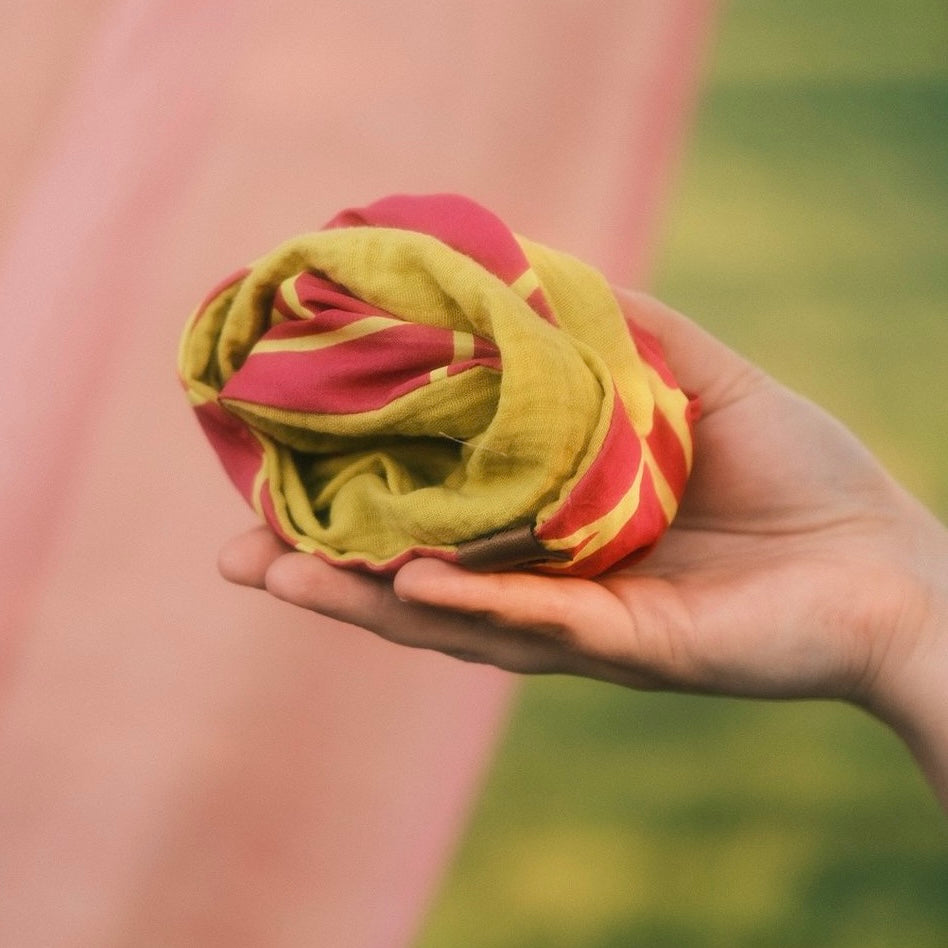 Drahthaarband breit 2 Seiten Neon Pink/Gelb