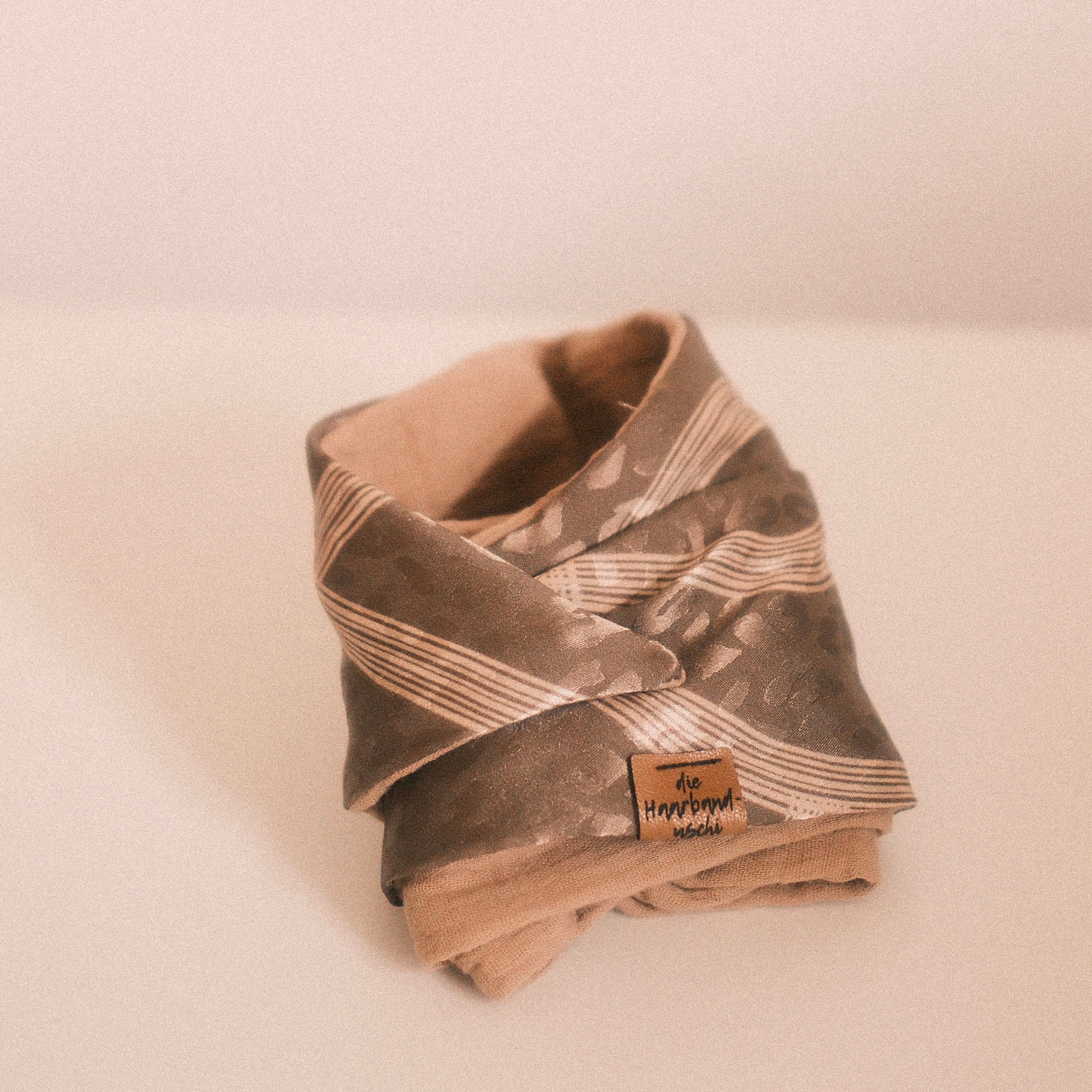 Drahthaarband 2 Seiten - Leo Beige