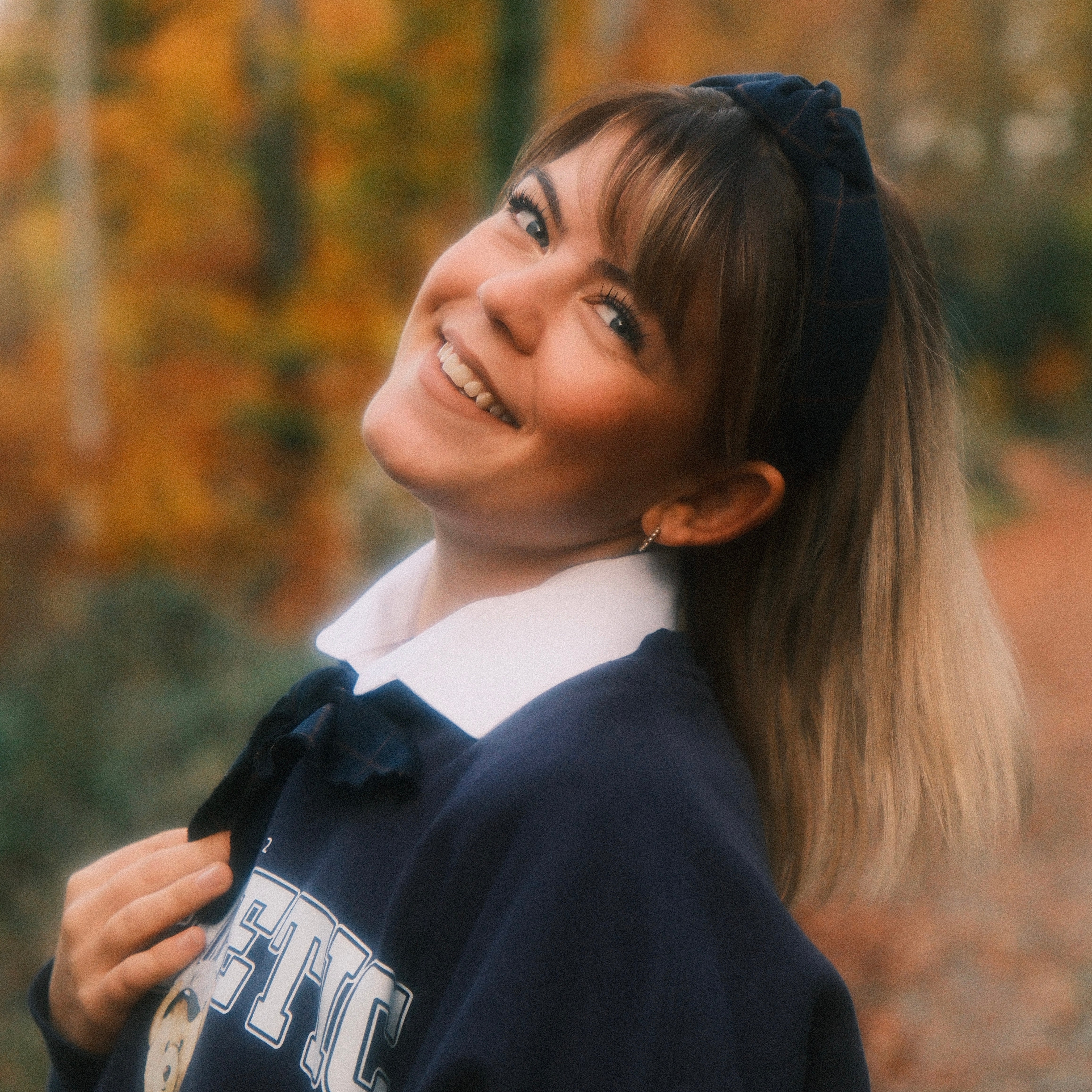 Leyla - XOXO Blau/Braun