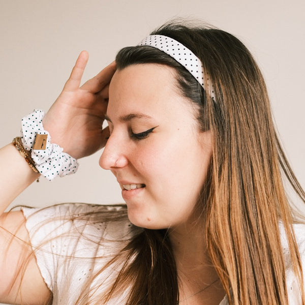Anna - Polka Dots Mini Weiß