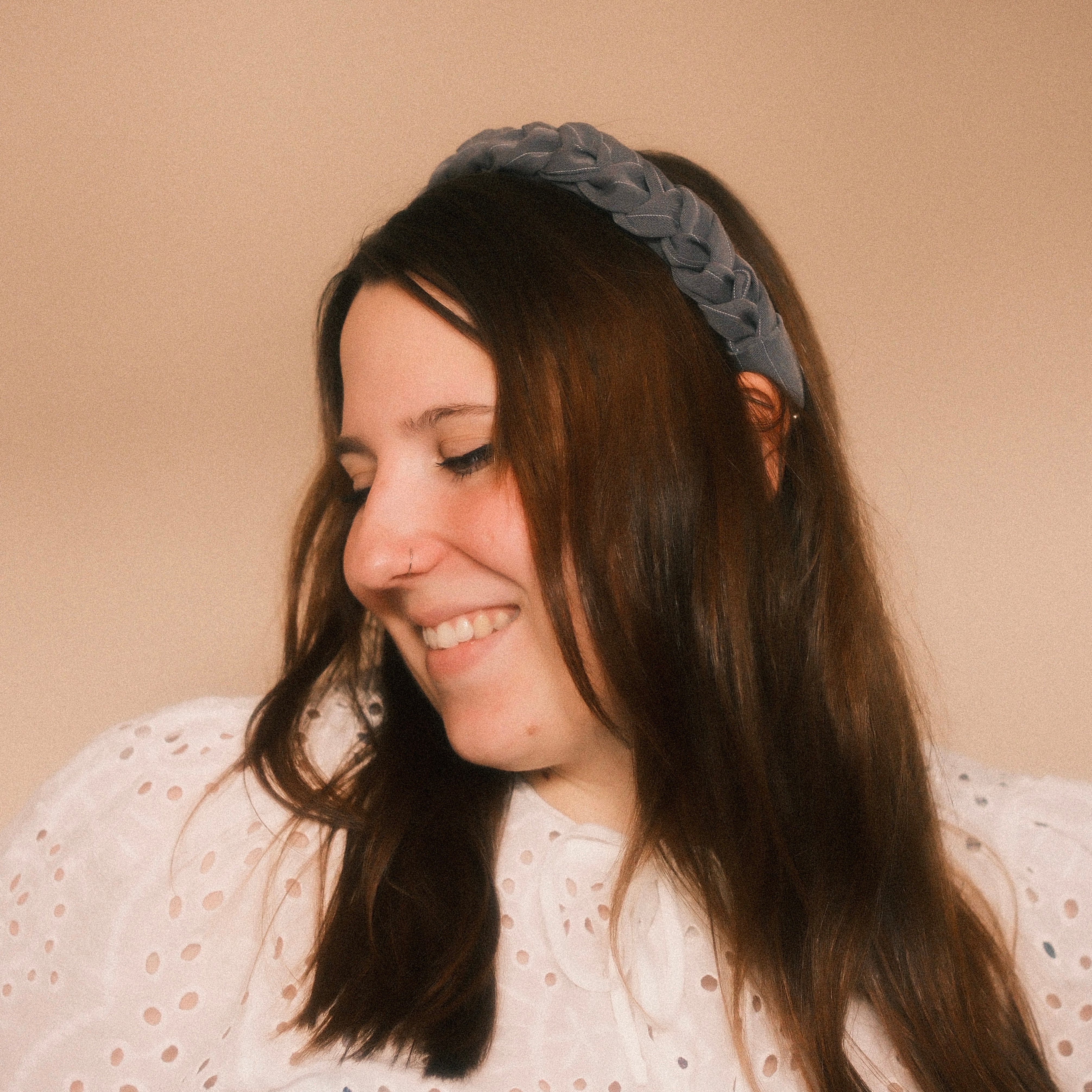 Luise - Nadelstreifen Grau