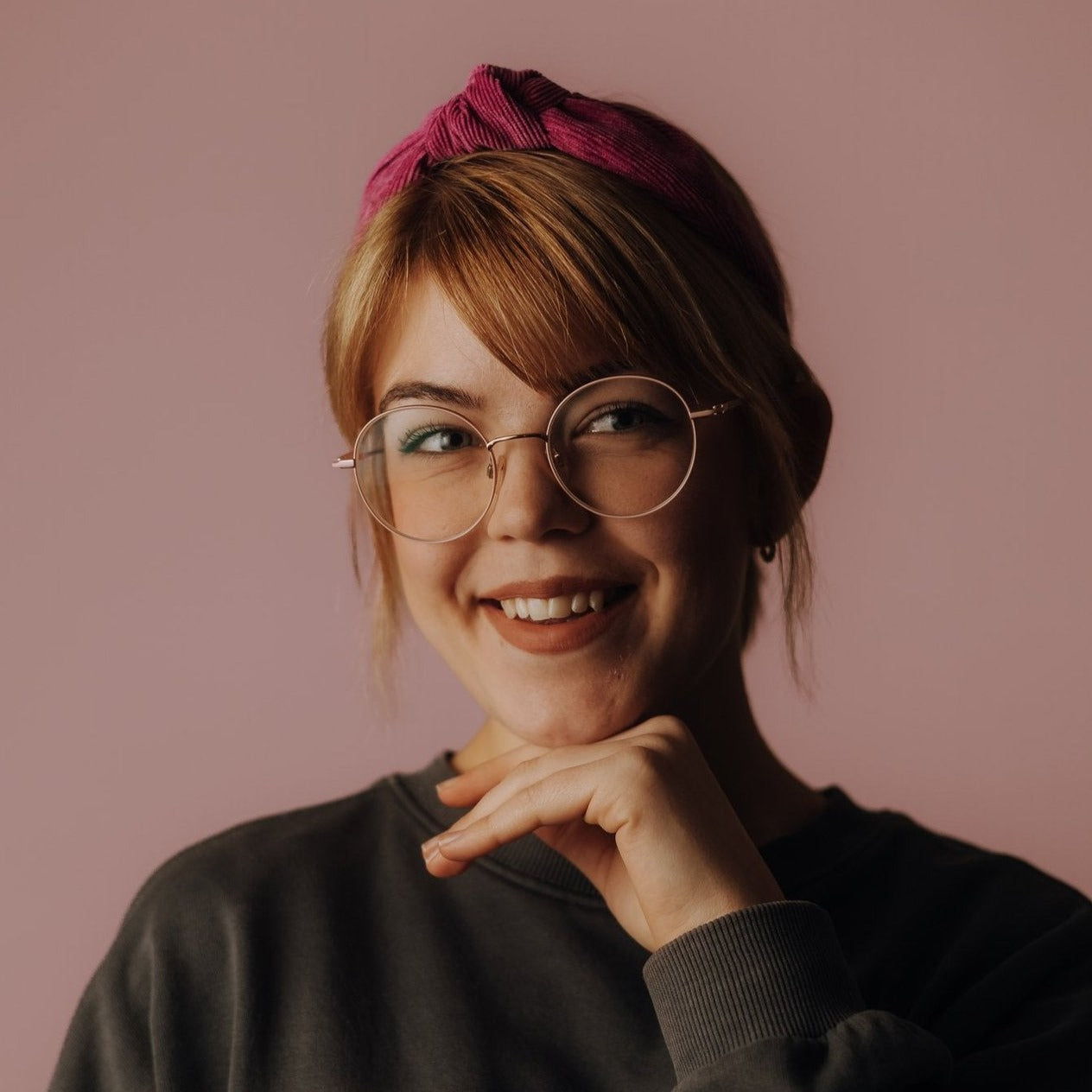 Milla - pink KNOTEN Haarreif