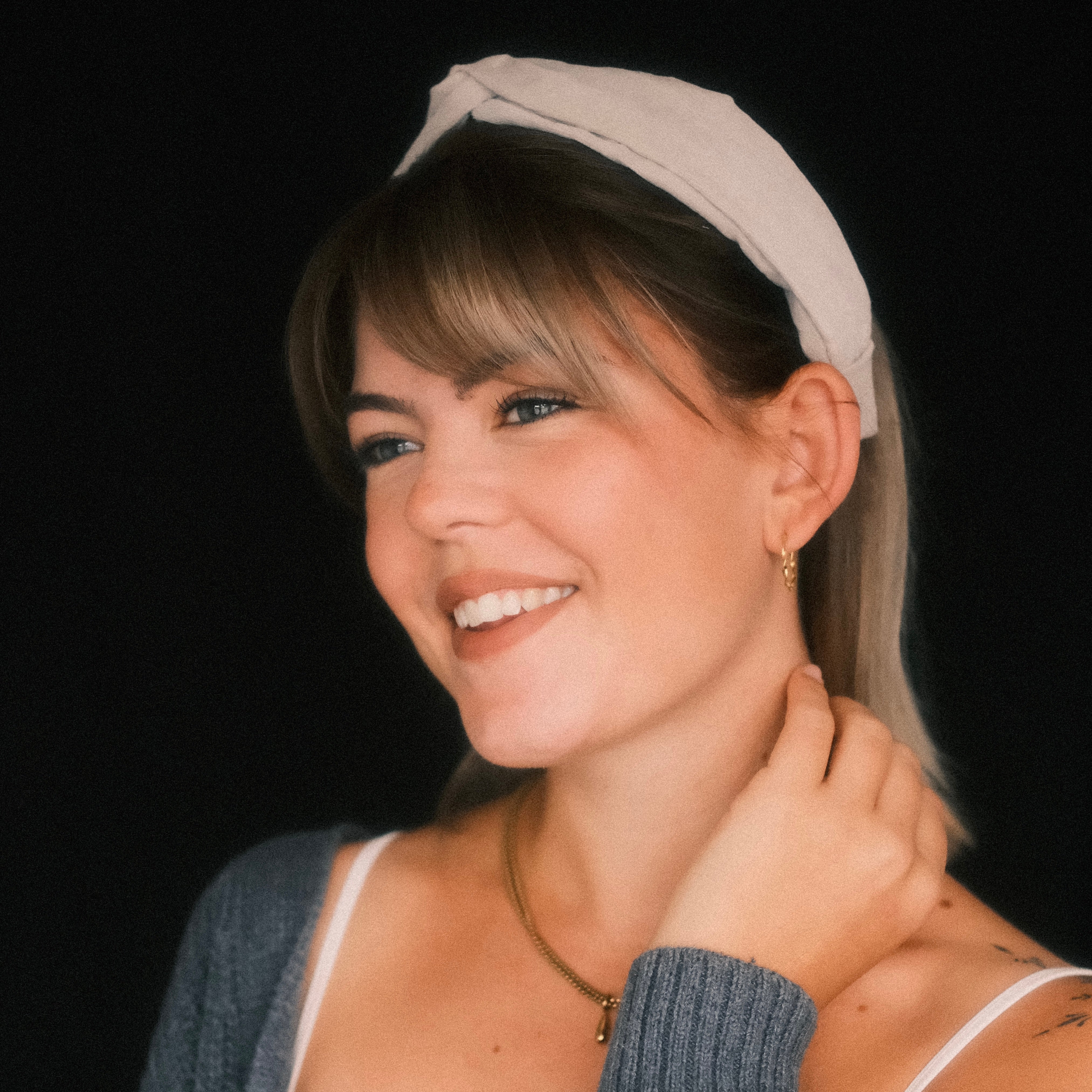 Viky Haarreif - Feincord Beige