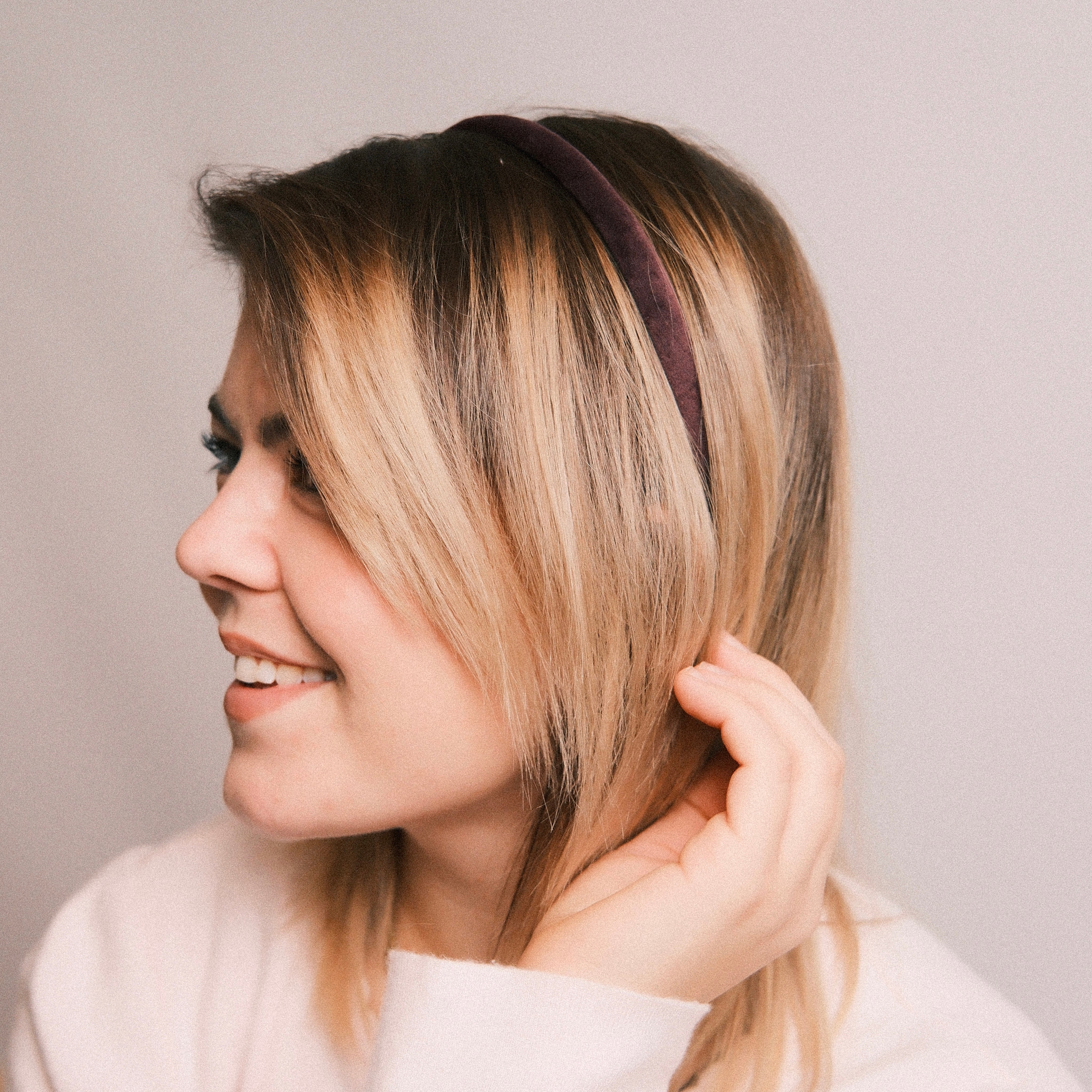 Lina - Samt Violette