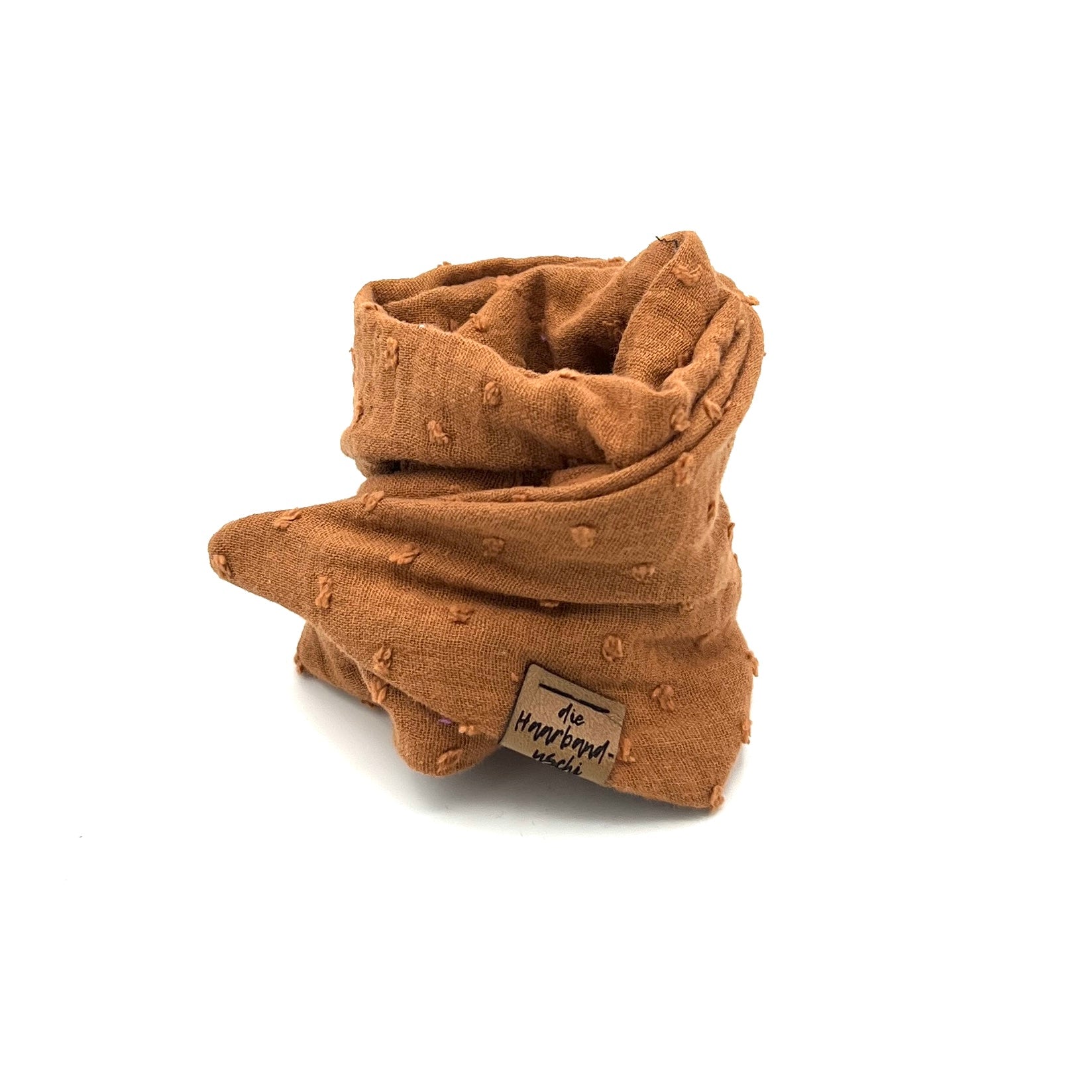 Dutti Musselin Dots Braun