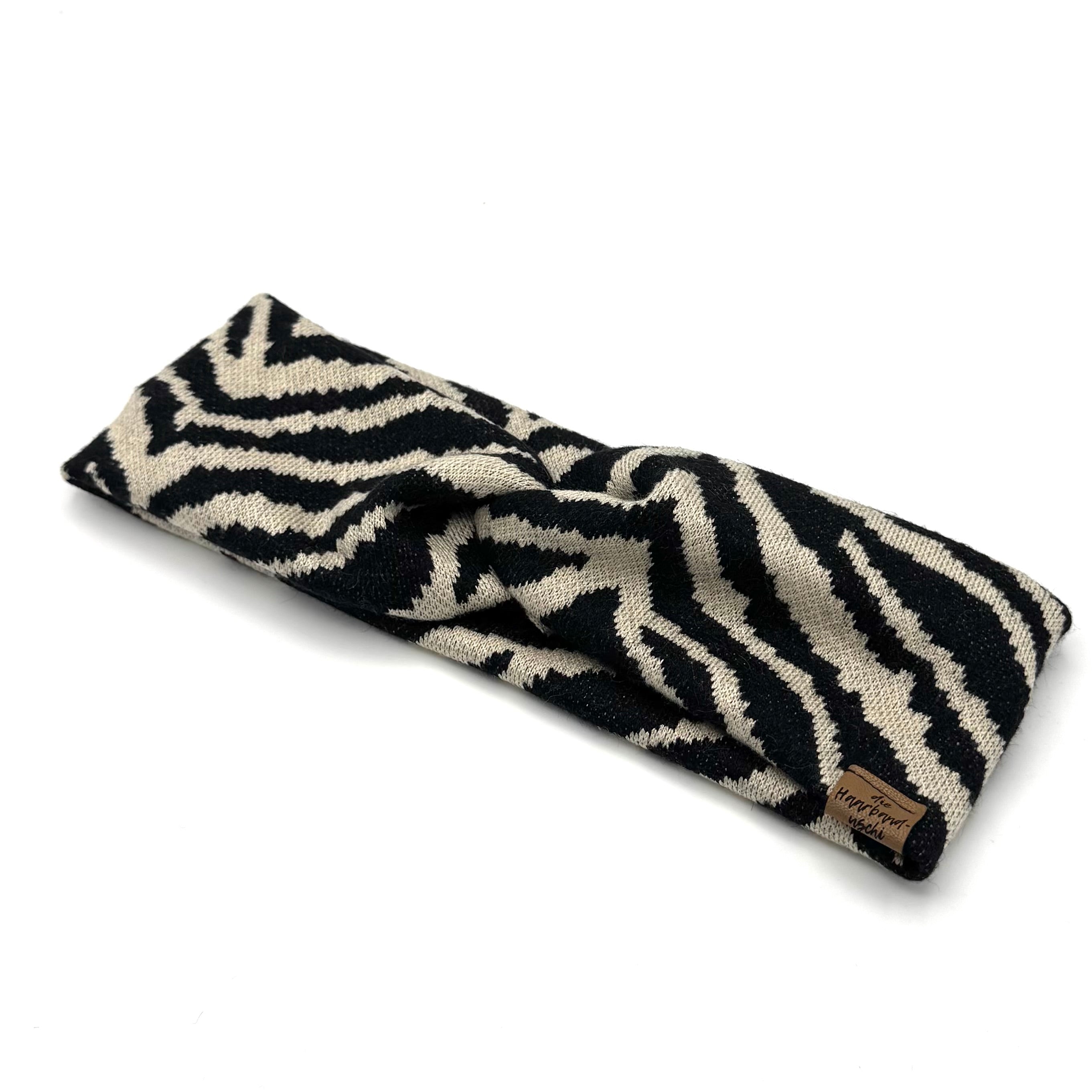 Basic Stirnband - Zebra