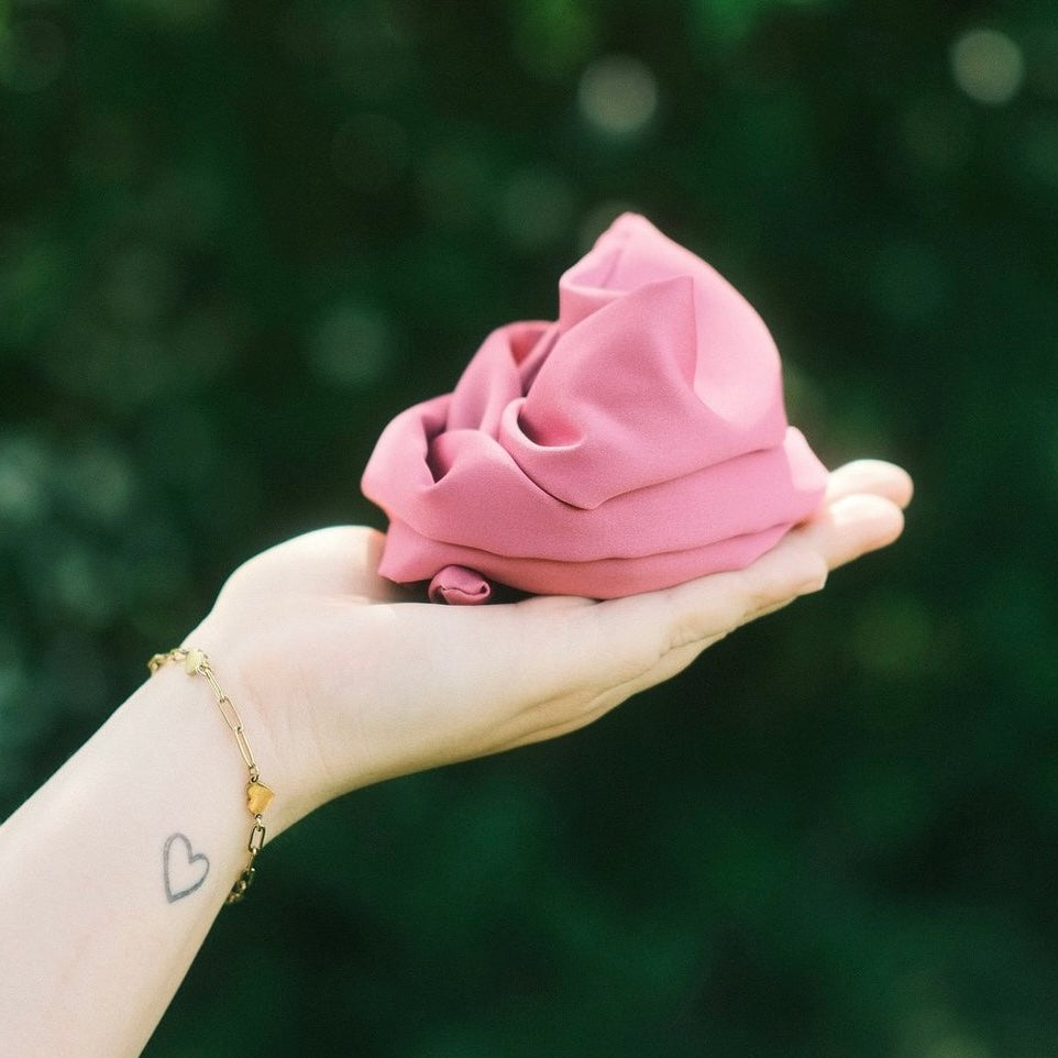 Drahthaarband Satin Puderbeere