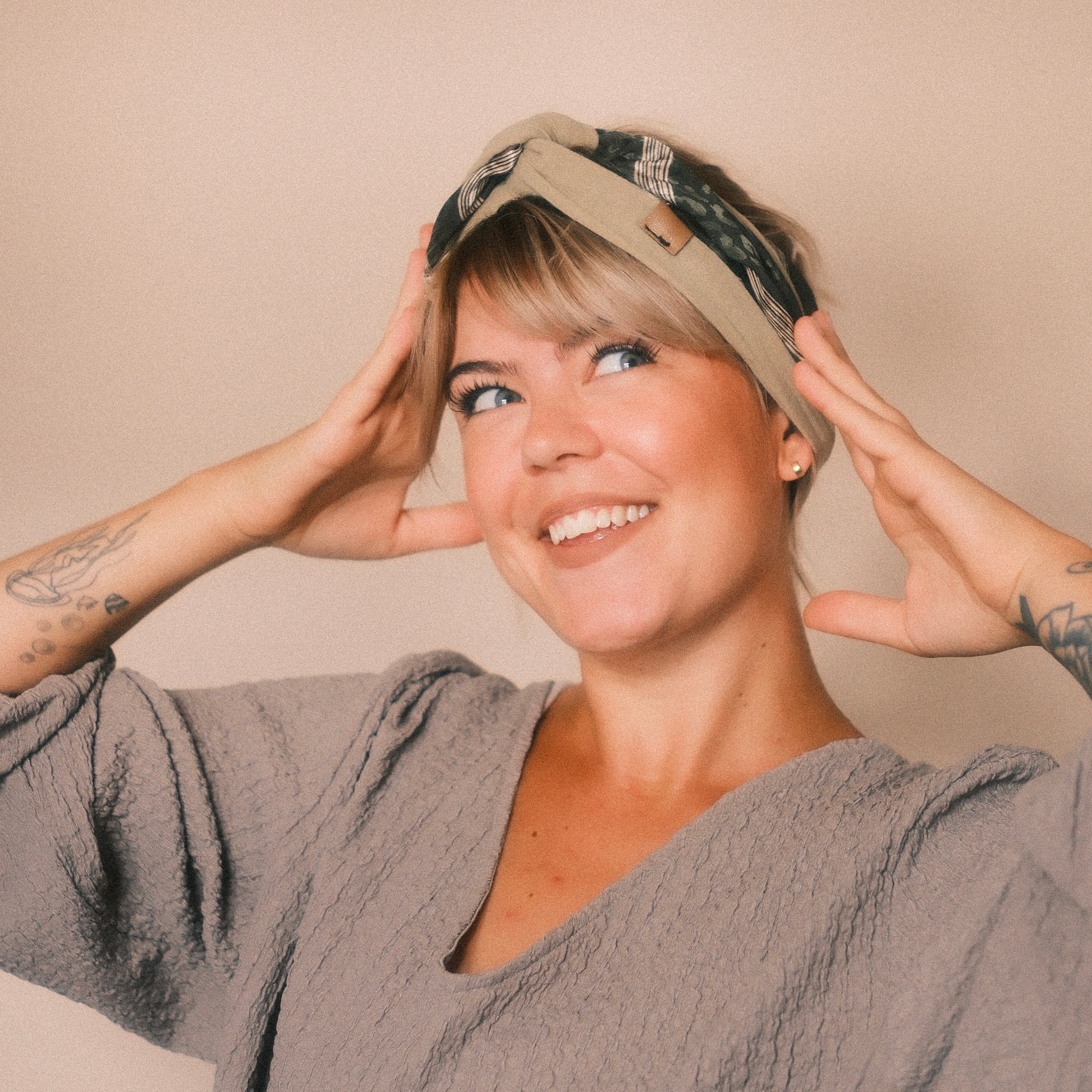 Drahthaarband 2 Seiten - Leo Waldgrün