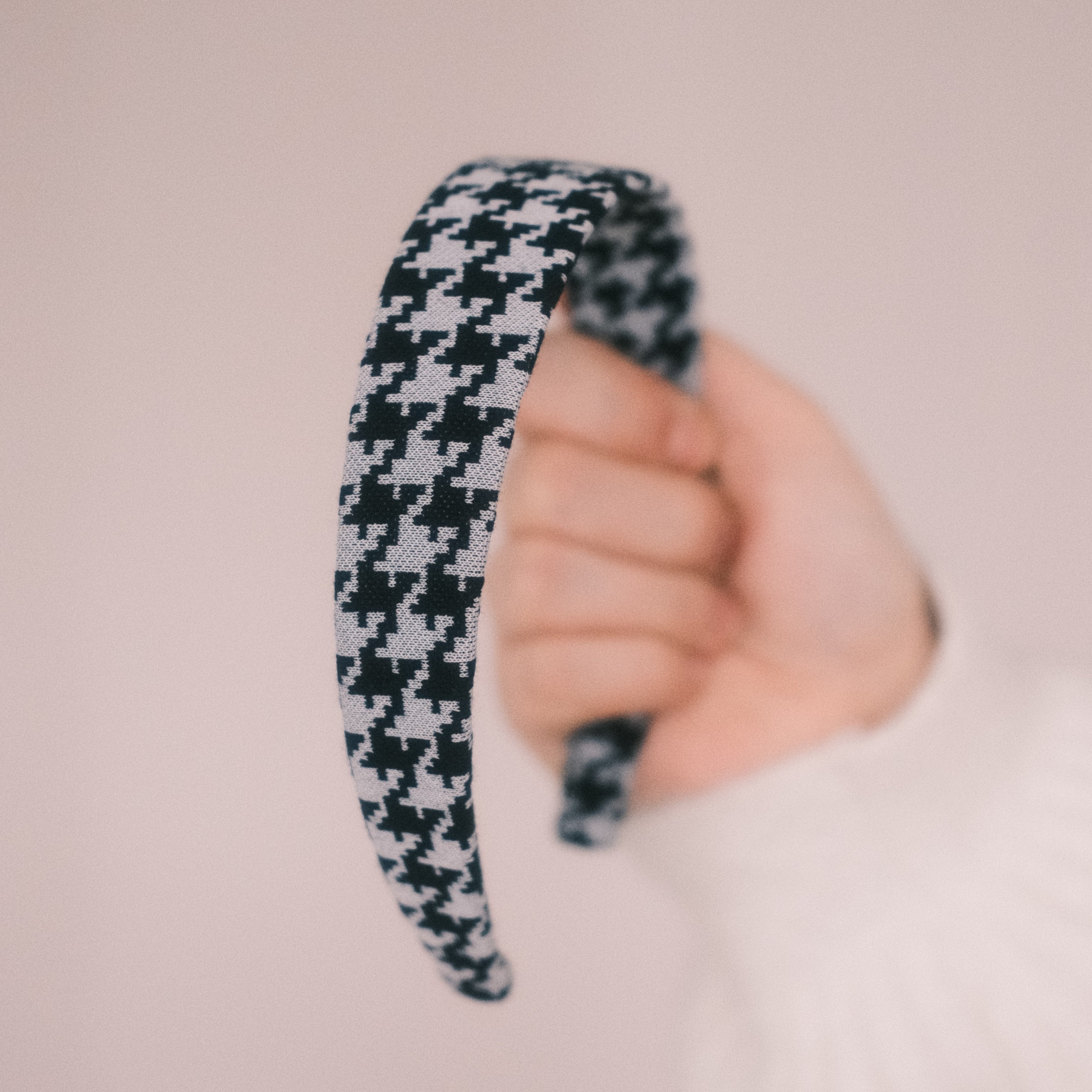 Anne - Hahnentritt Schwarz/Weiß