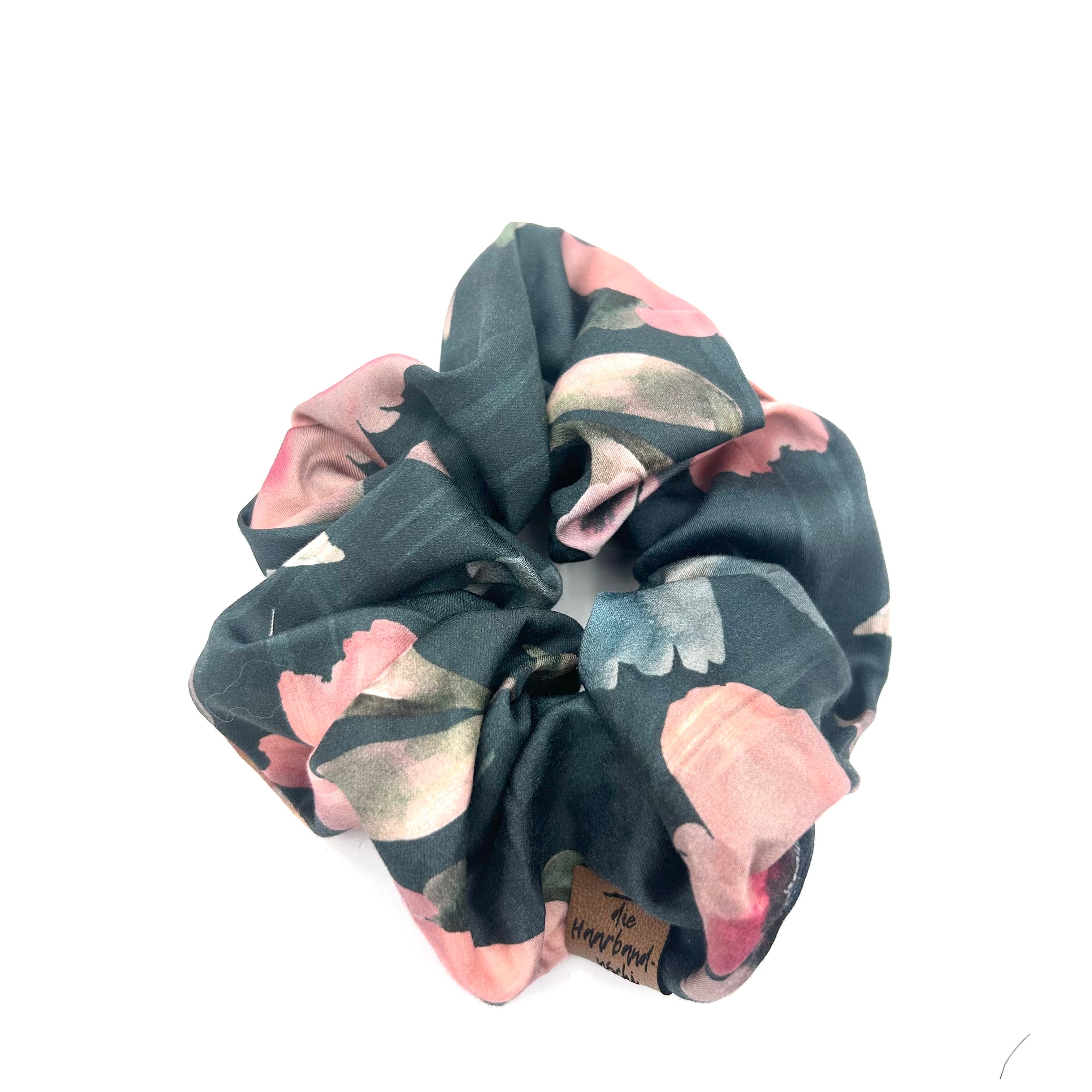 Scrunchie - Blütenzauber Green