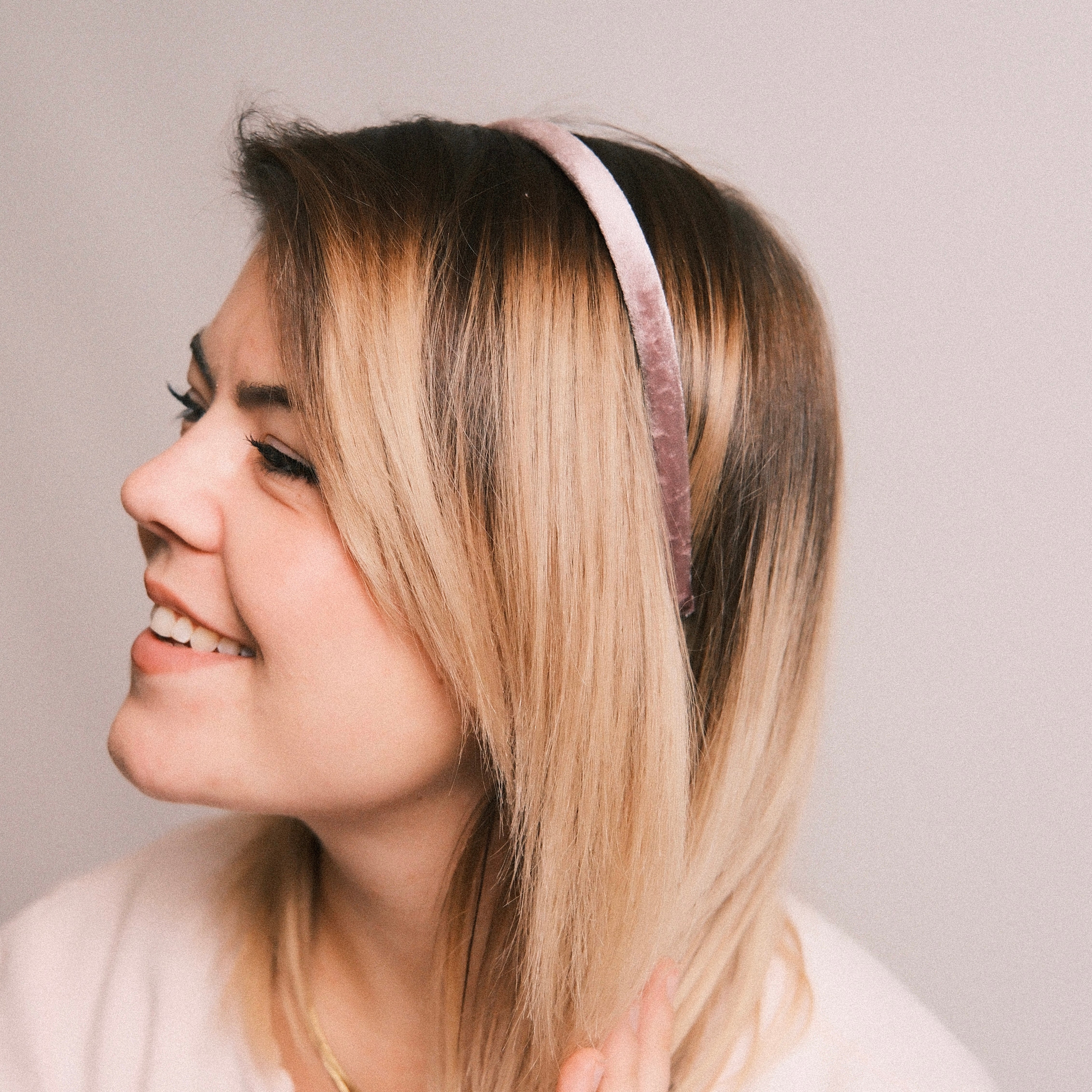 Lina - Samt zartes Lila