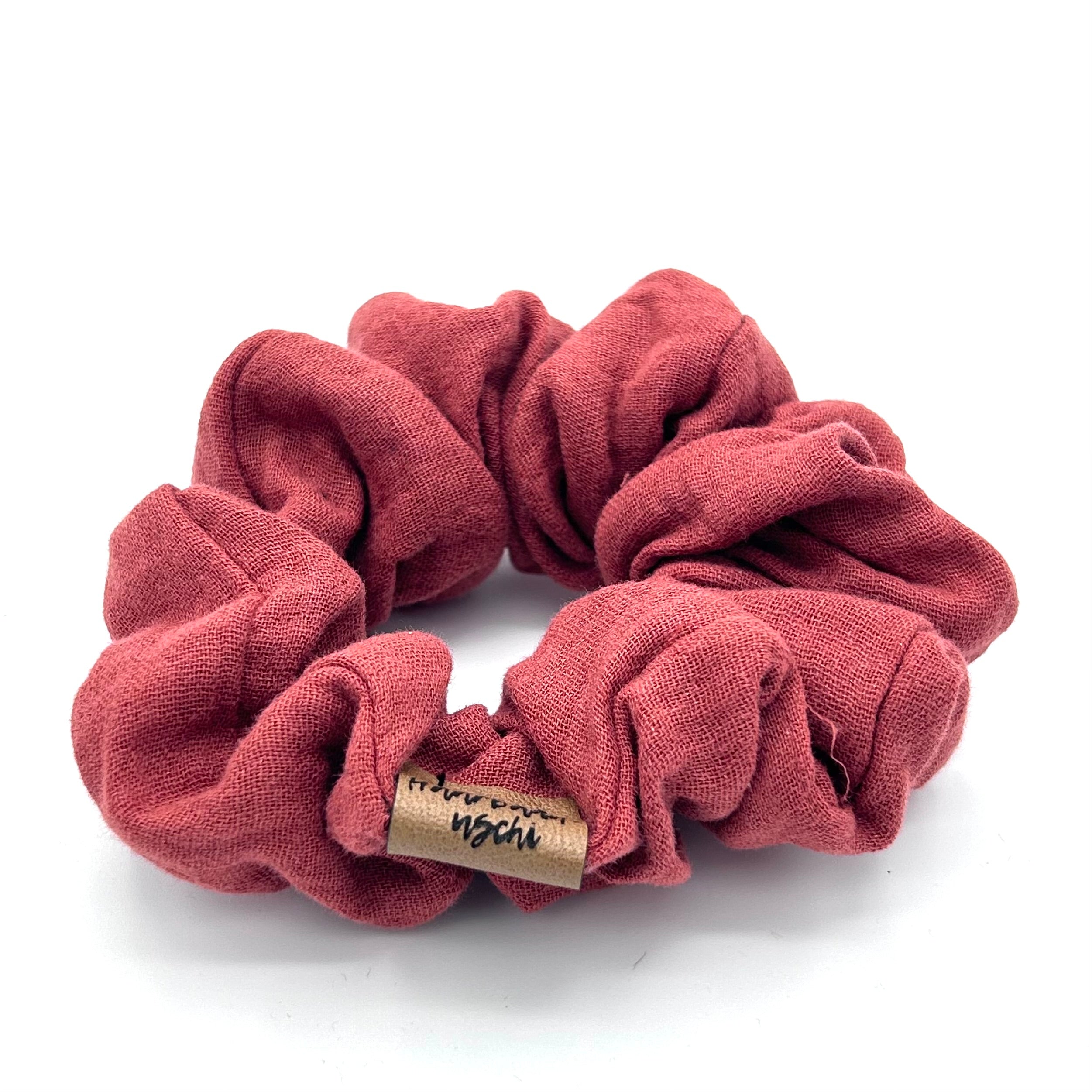 Scrunchie - Glitzer Rost