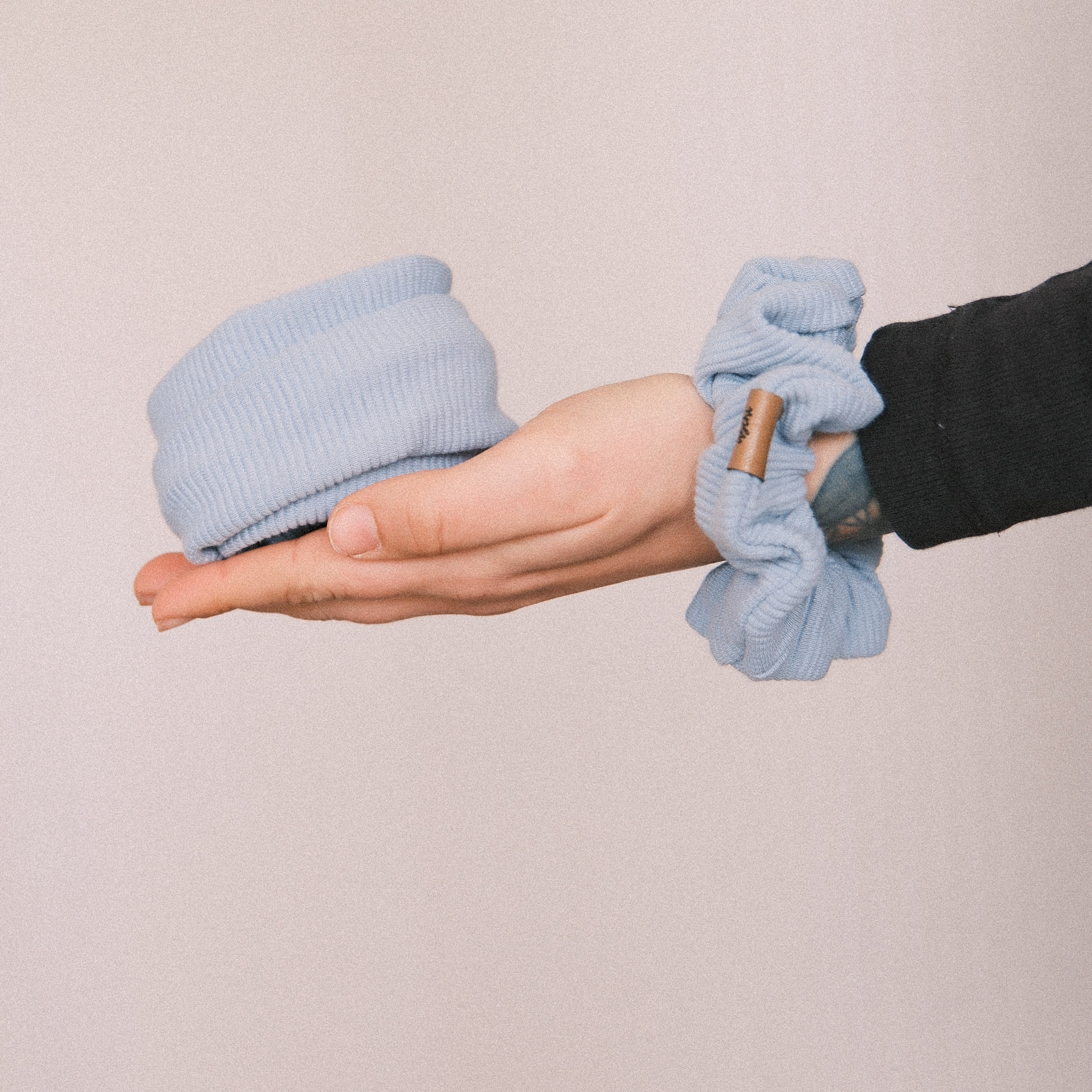 Drahthaarband schmal - Soft Rip Blaugrau