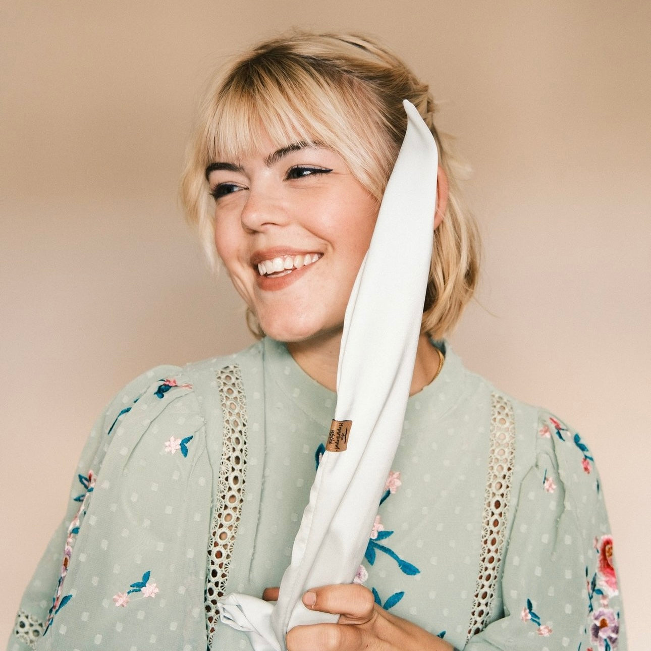 Drahthaarband Satin Mint