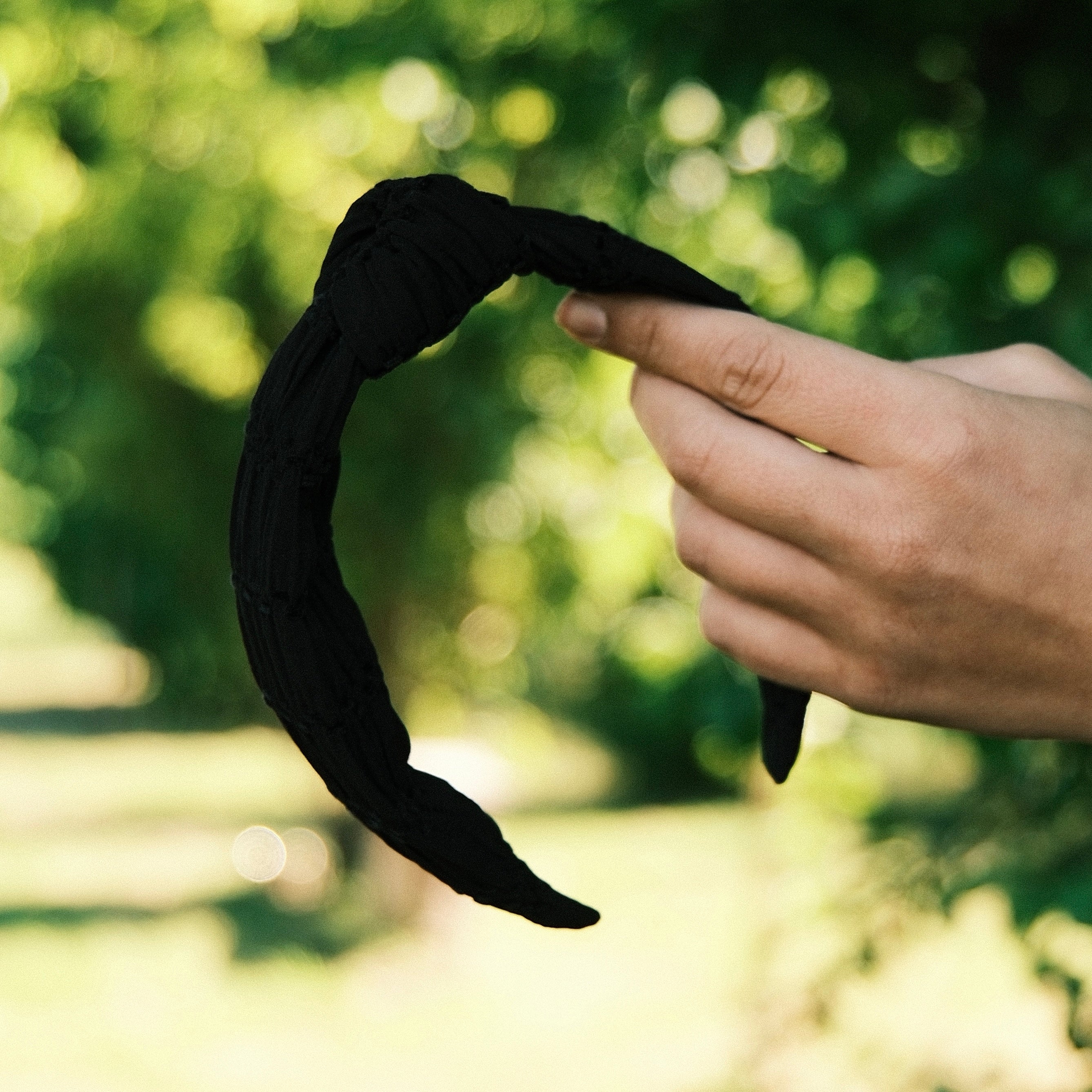 Lilly - gerafft schwarz