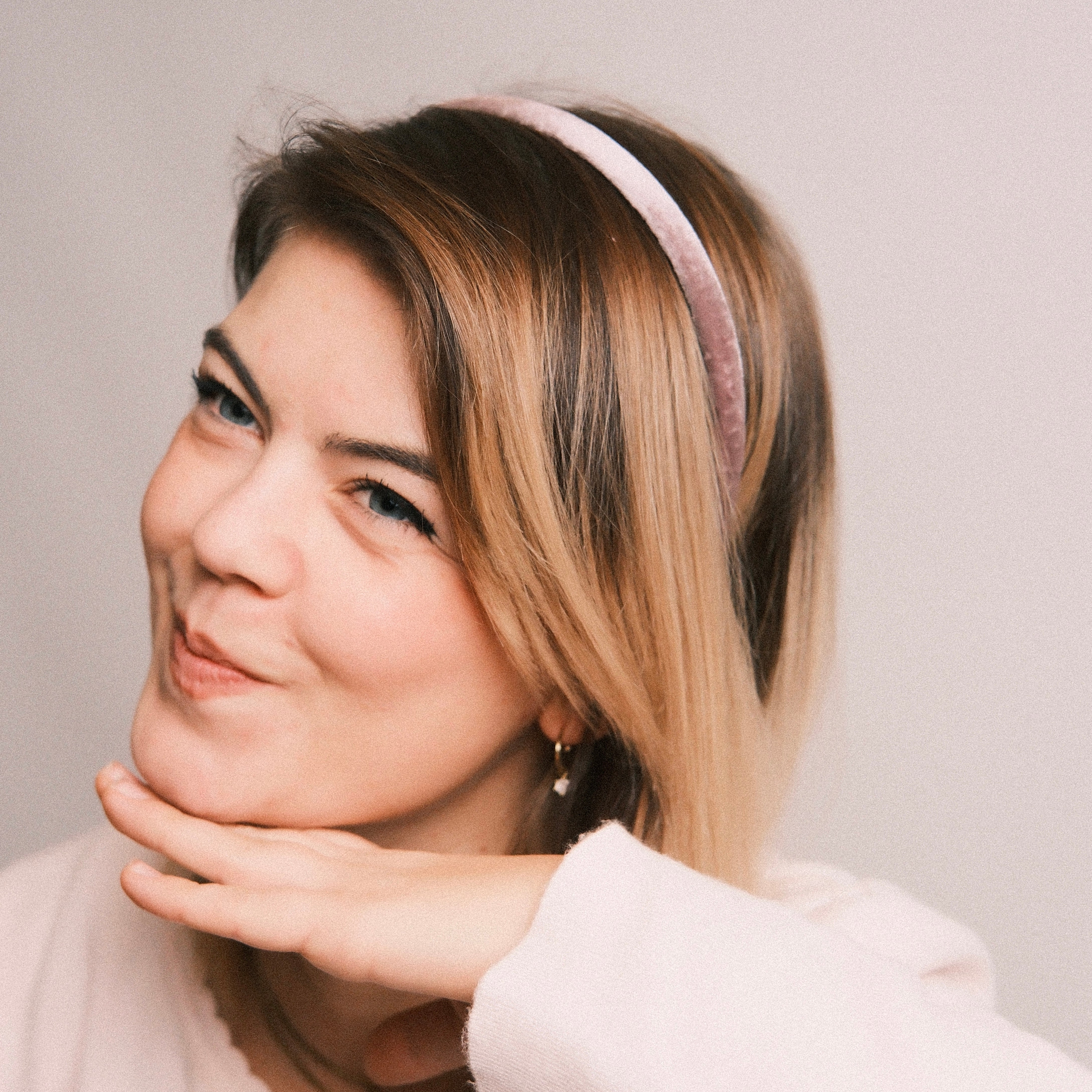 Lina - Samt zartes Lila