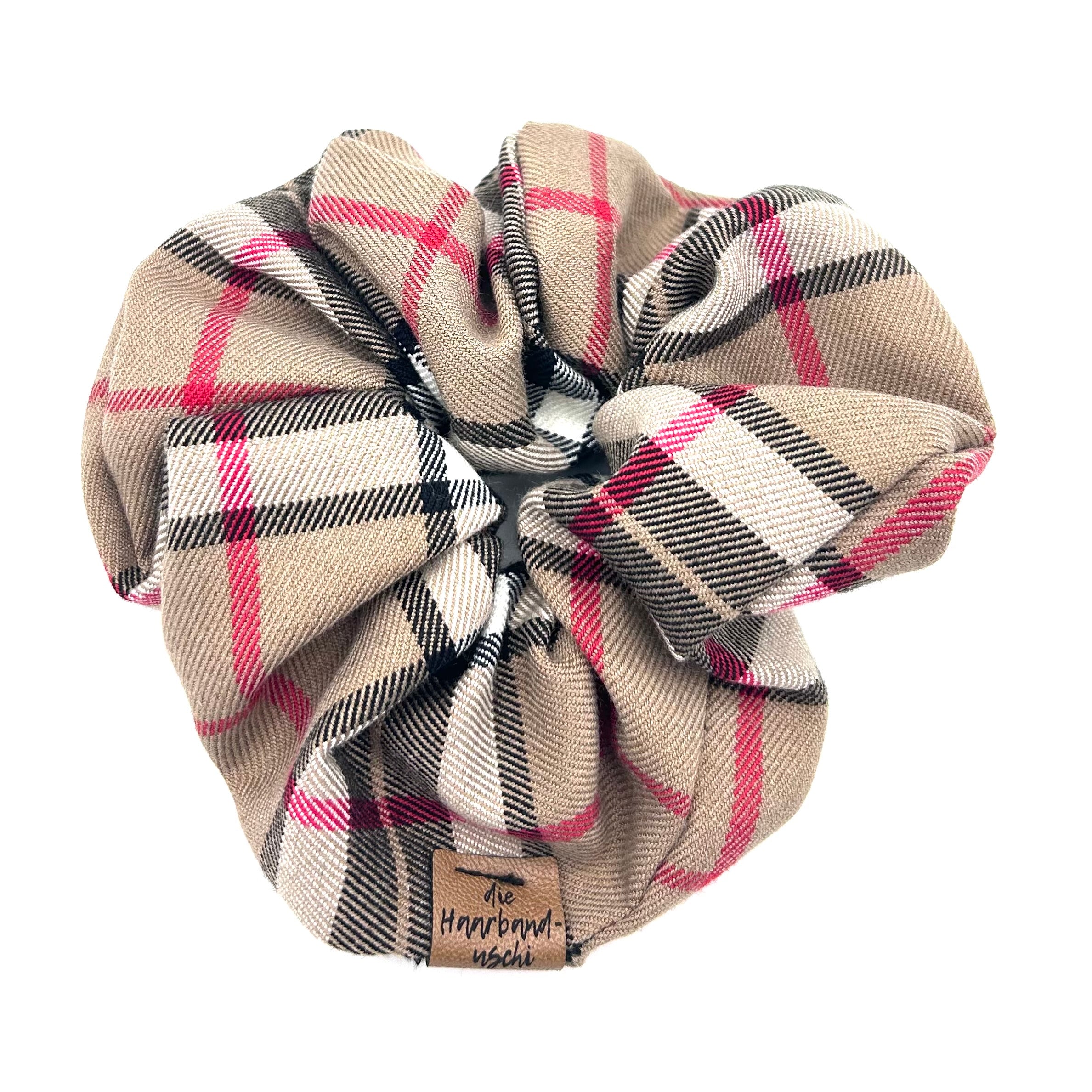 Big Scrunchie - Caramel Noel