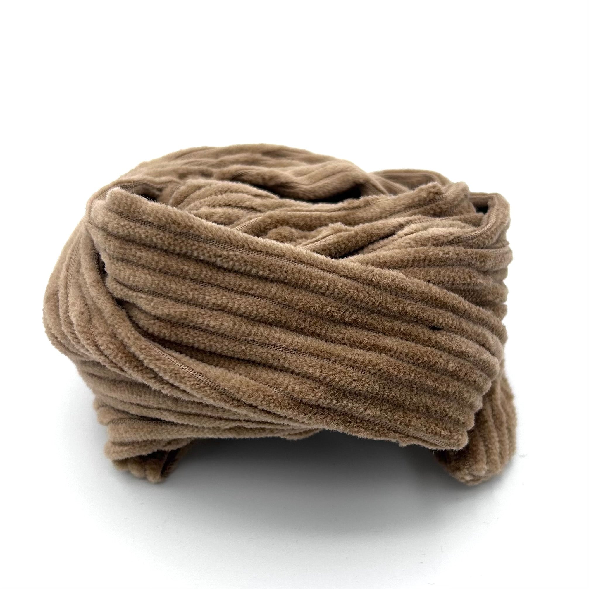 Drahthaarband schmal - Cord Beige