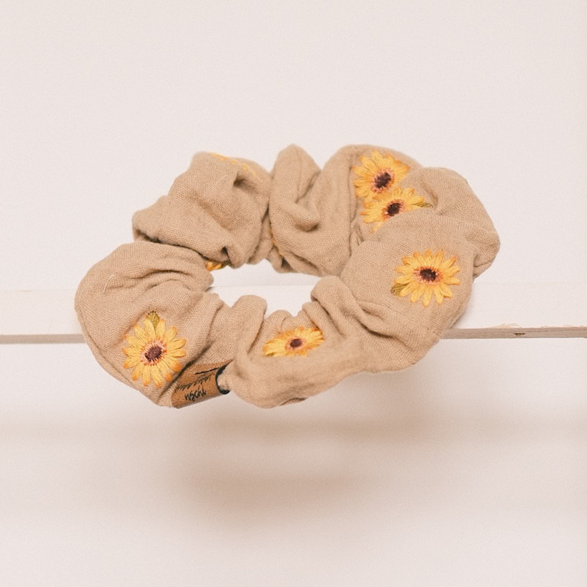 Scrunchie - Sonnenblume Sand