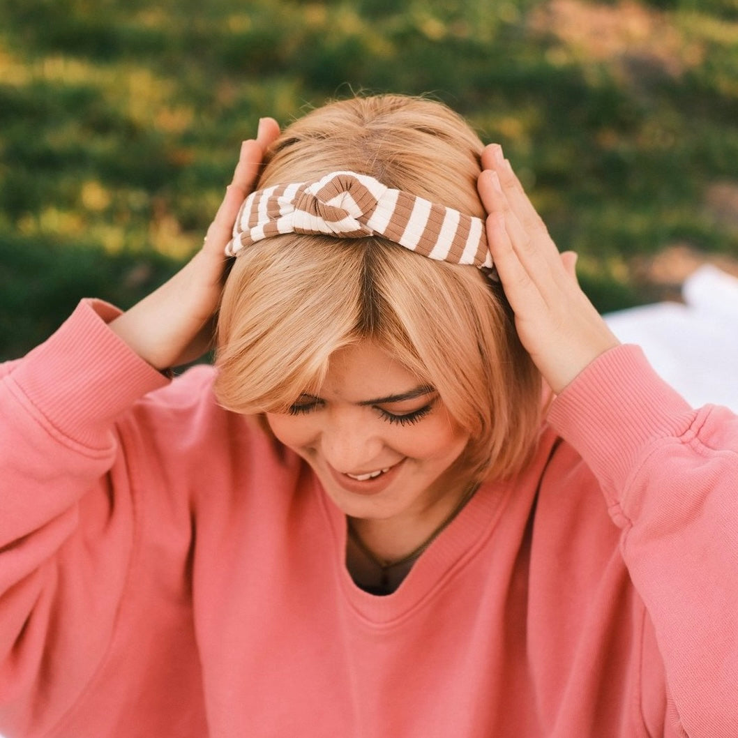 Lilly - gestreift Braun