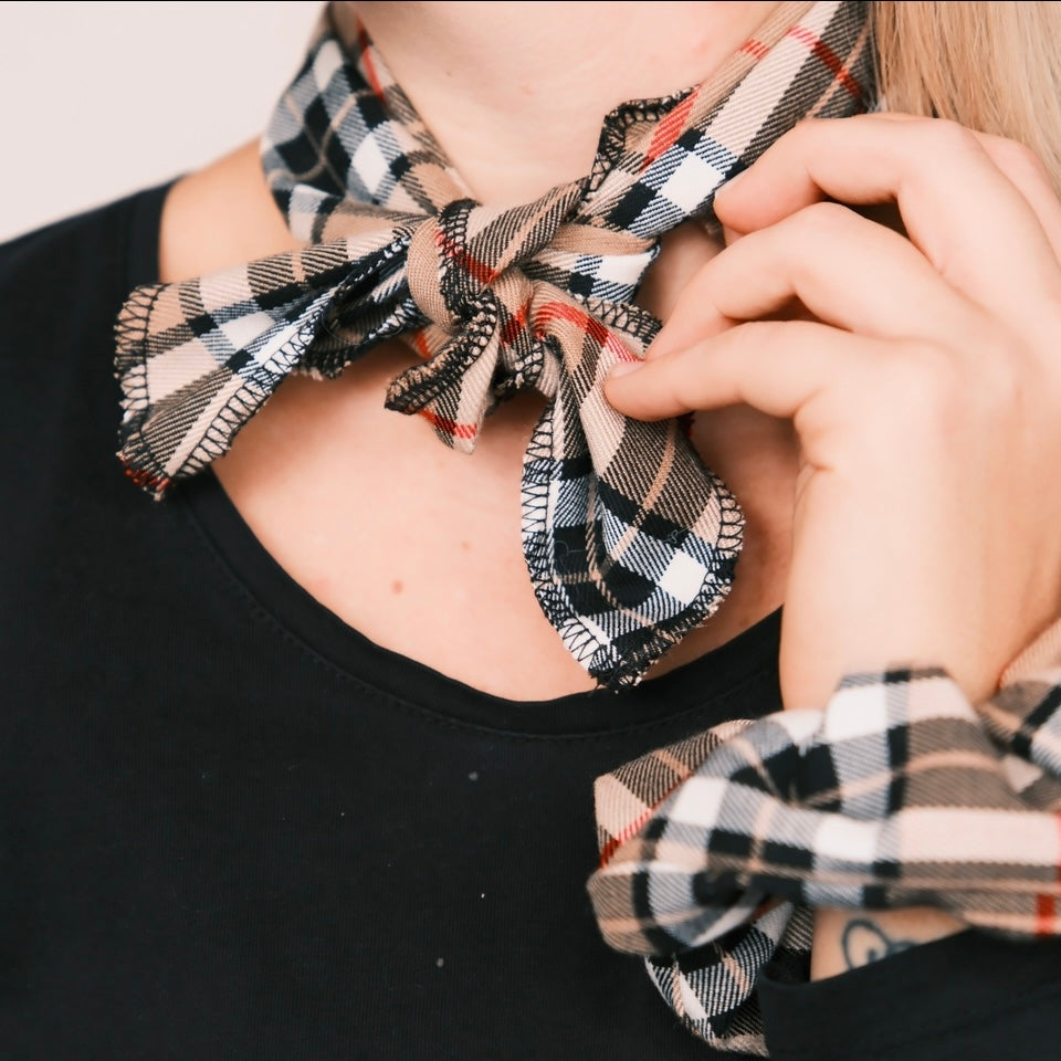 Mikro Schal - Caramel Noel