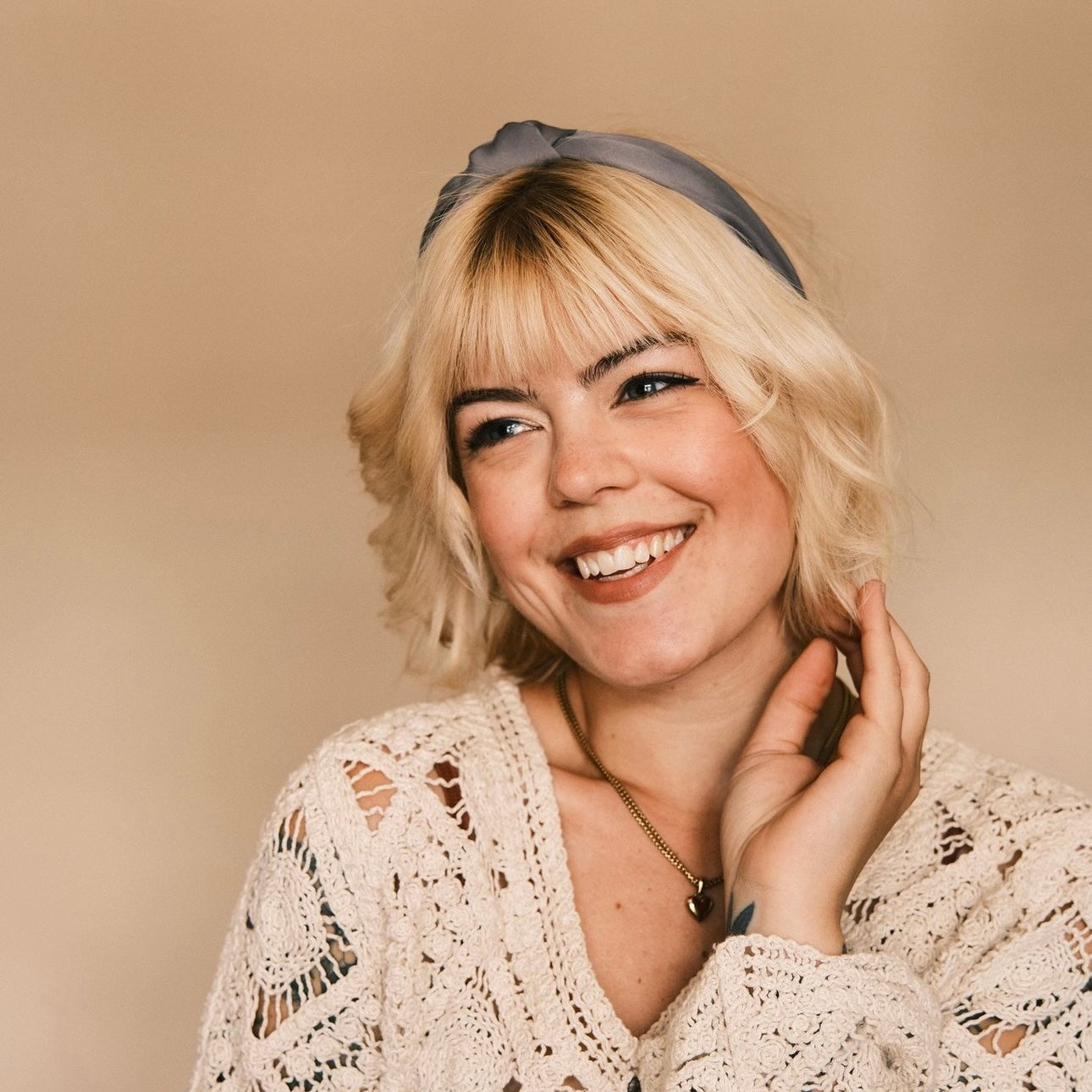 Rosalie - Grau Satin