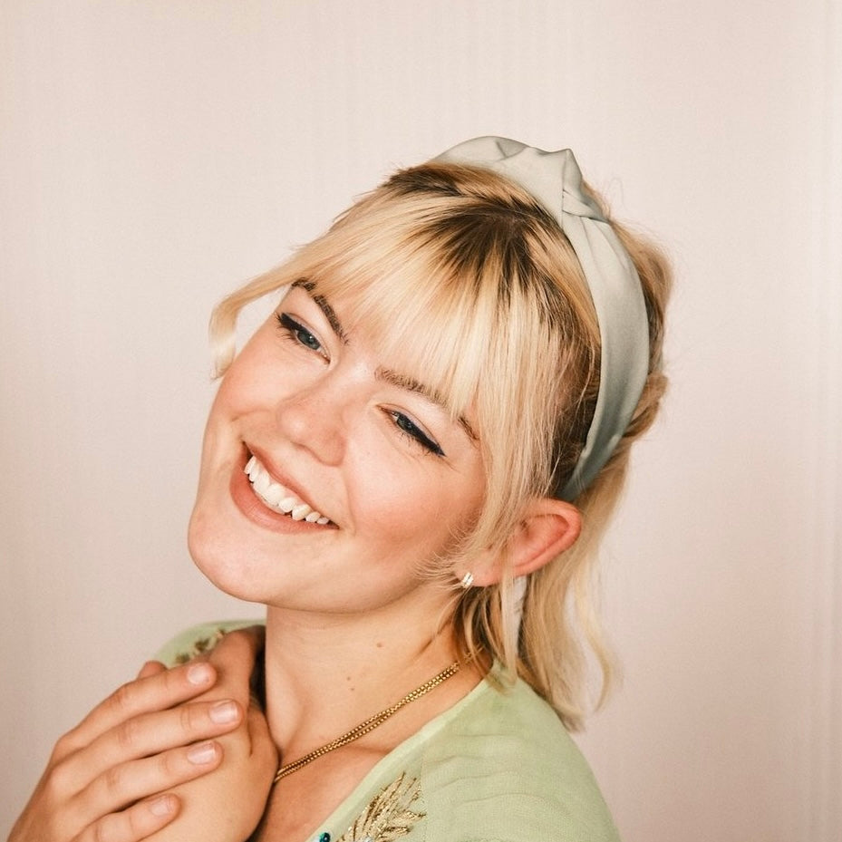 Rosalie - light matcha Satin