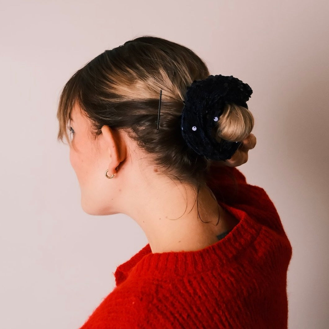 Dutti - Pailletten Dunkelblau